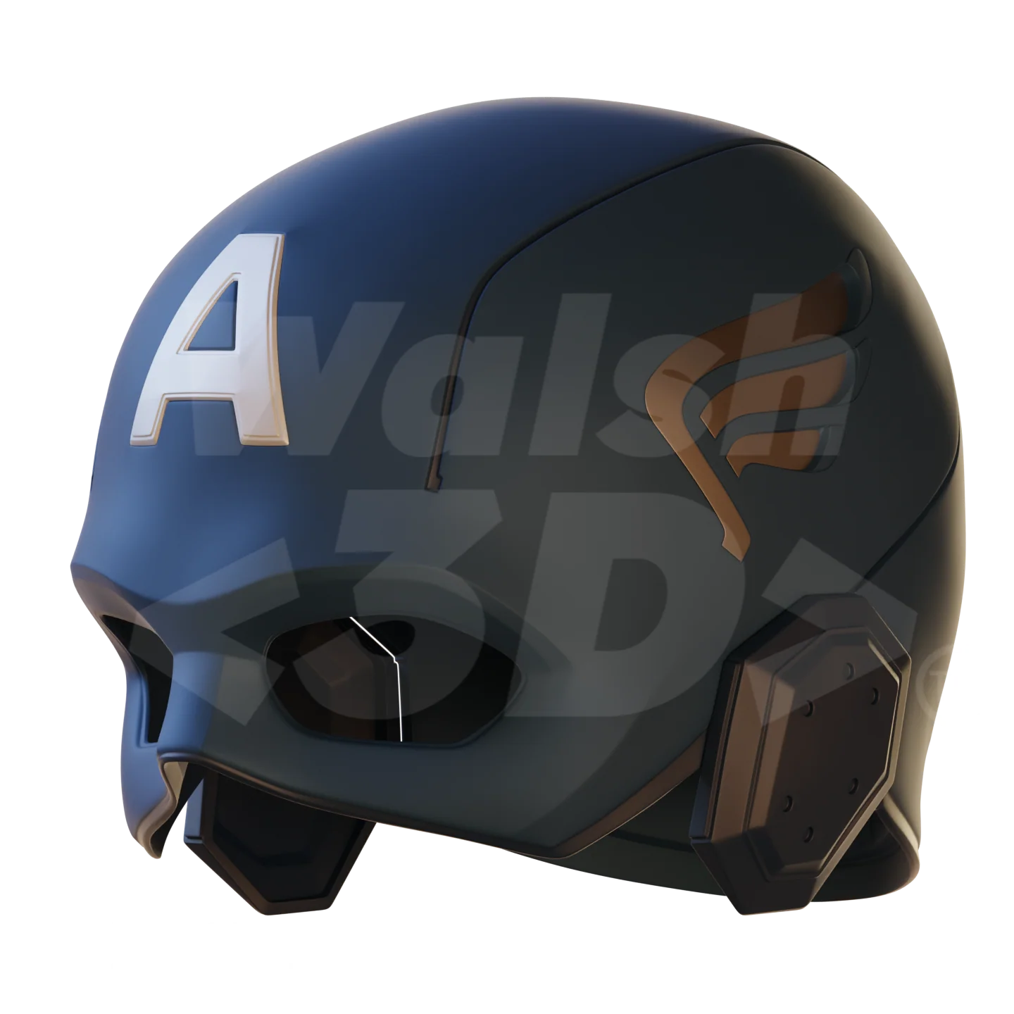 2012 America Hero Helmet 3D Print Model - Image 6