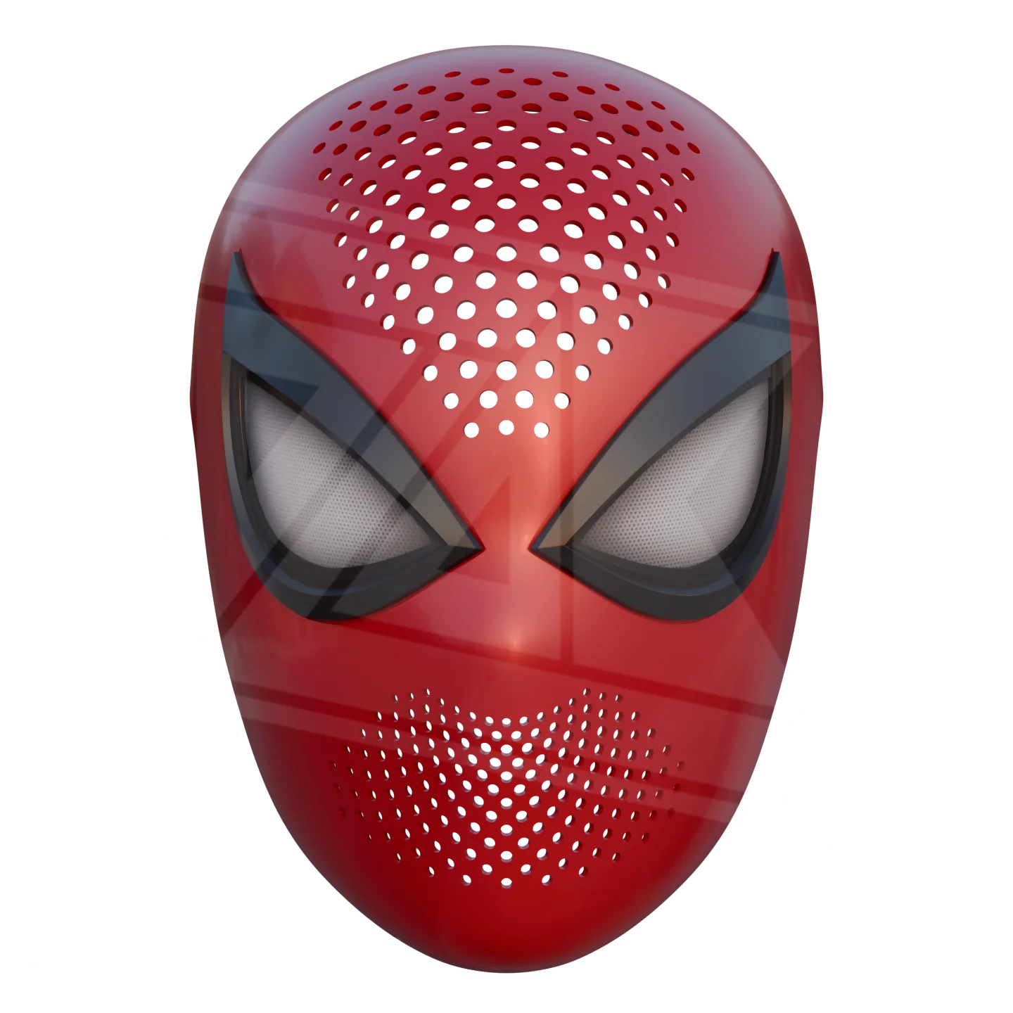 Advanced Spider Hero Faceshell 3D Model