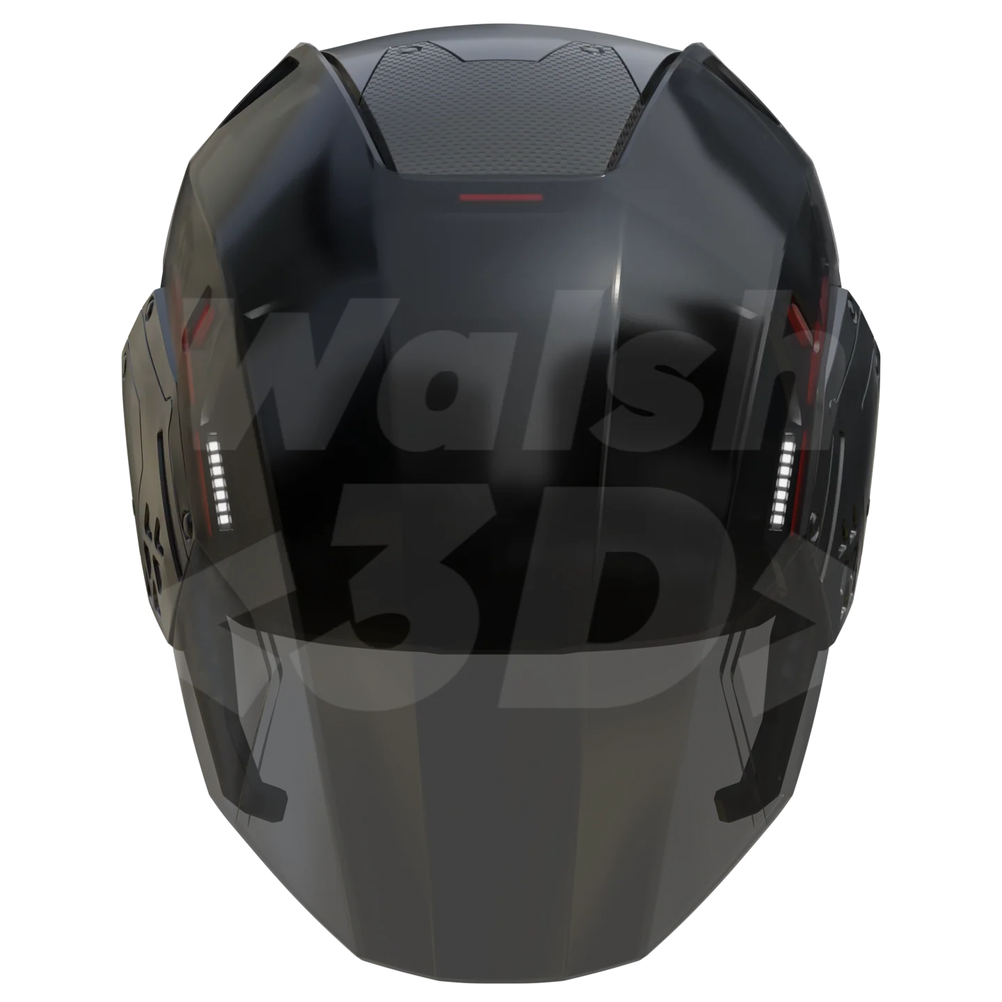 AI Light Warrior Helmet [3D Print Model] - Image 7