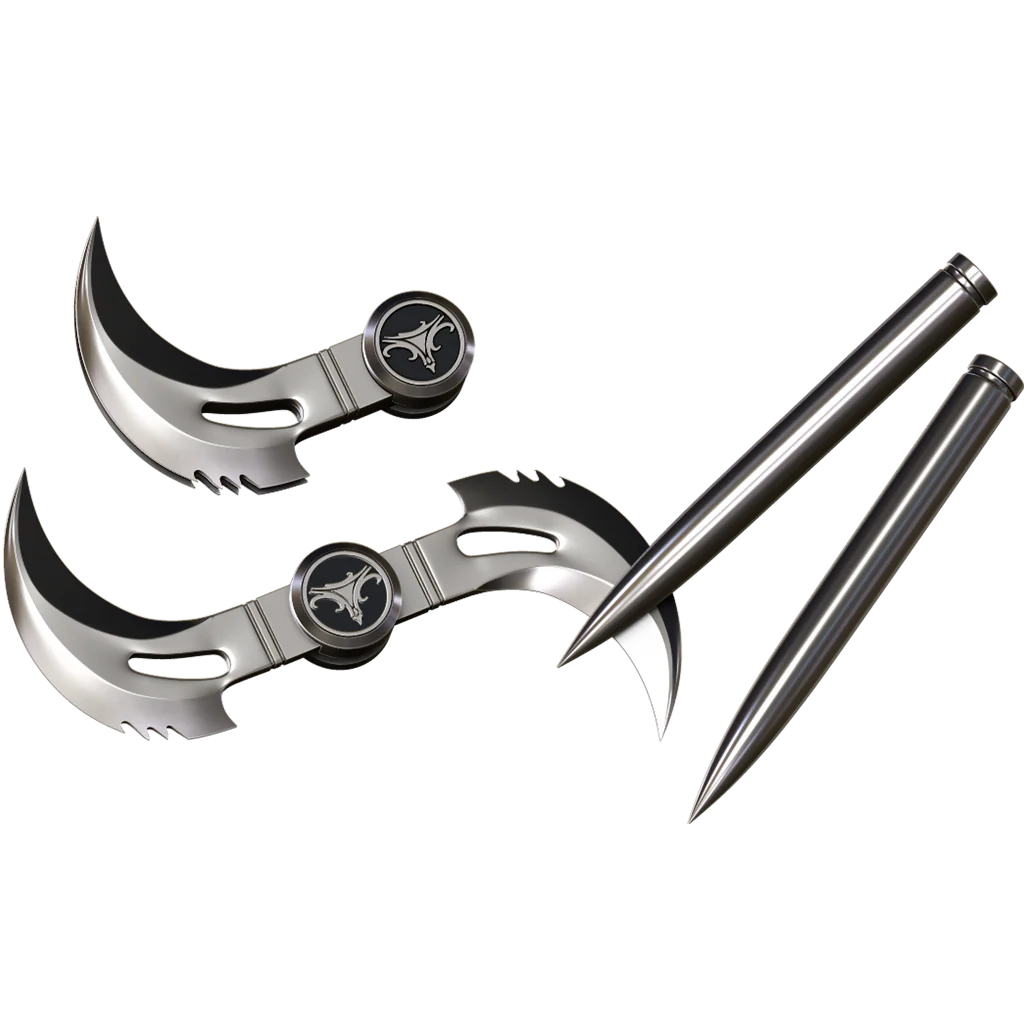 Blade functional Glaive and Stakes