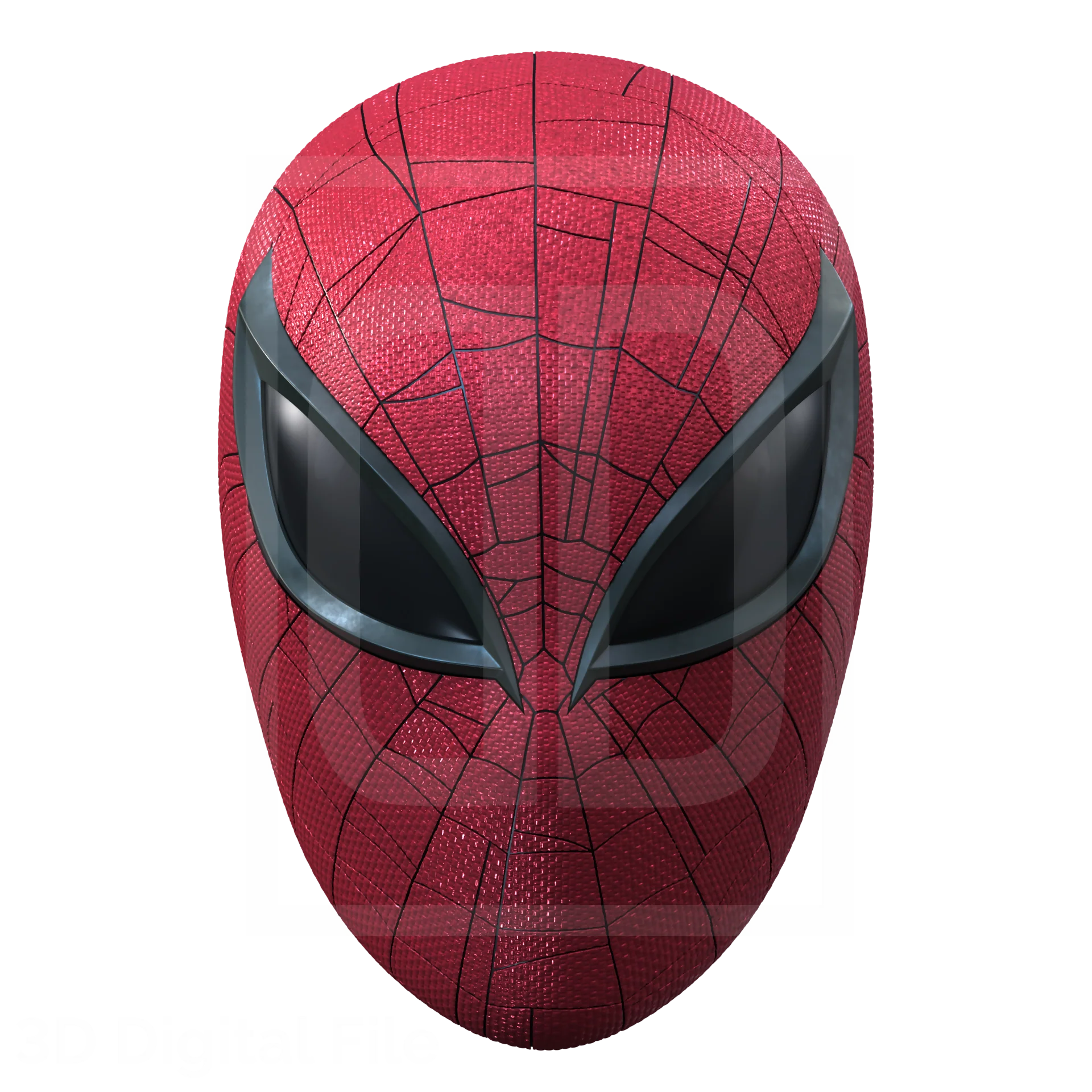 Superior Webslinger Textured Mask - SM2 PS5 3D Model