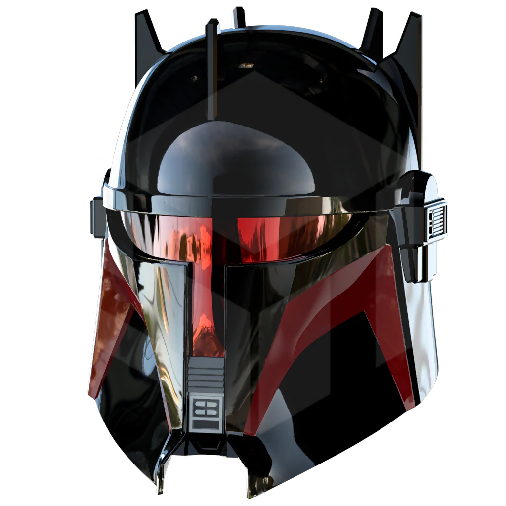 Dark space helmet