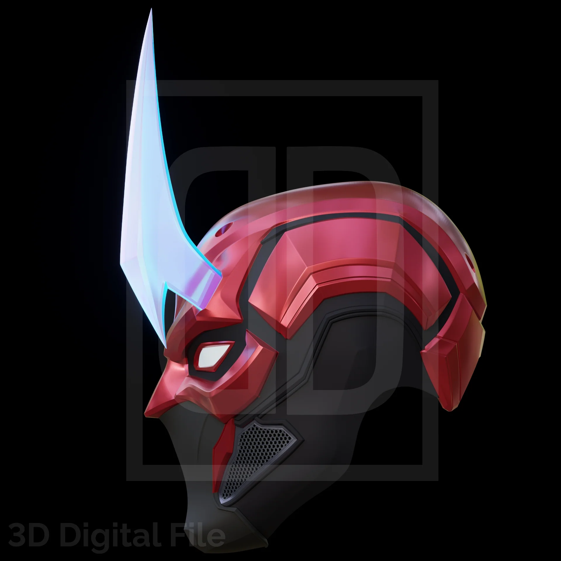 Devil Lawyer 2099 Mask - MR Game 3D Model - Image 6