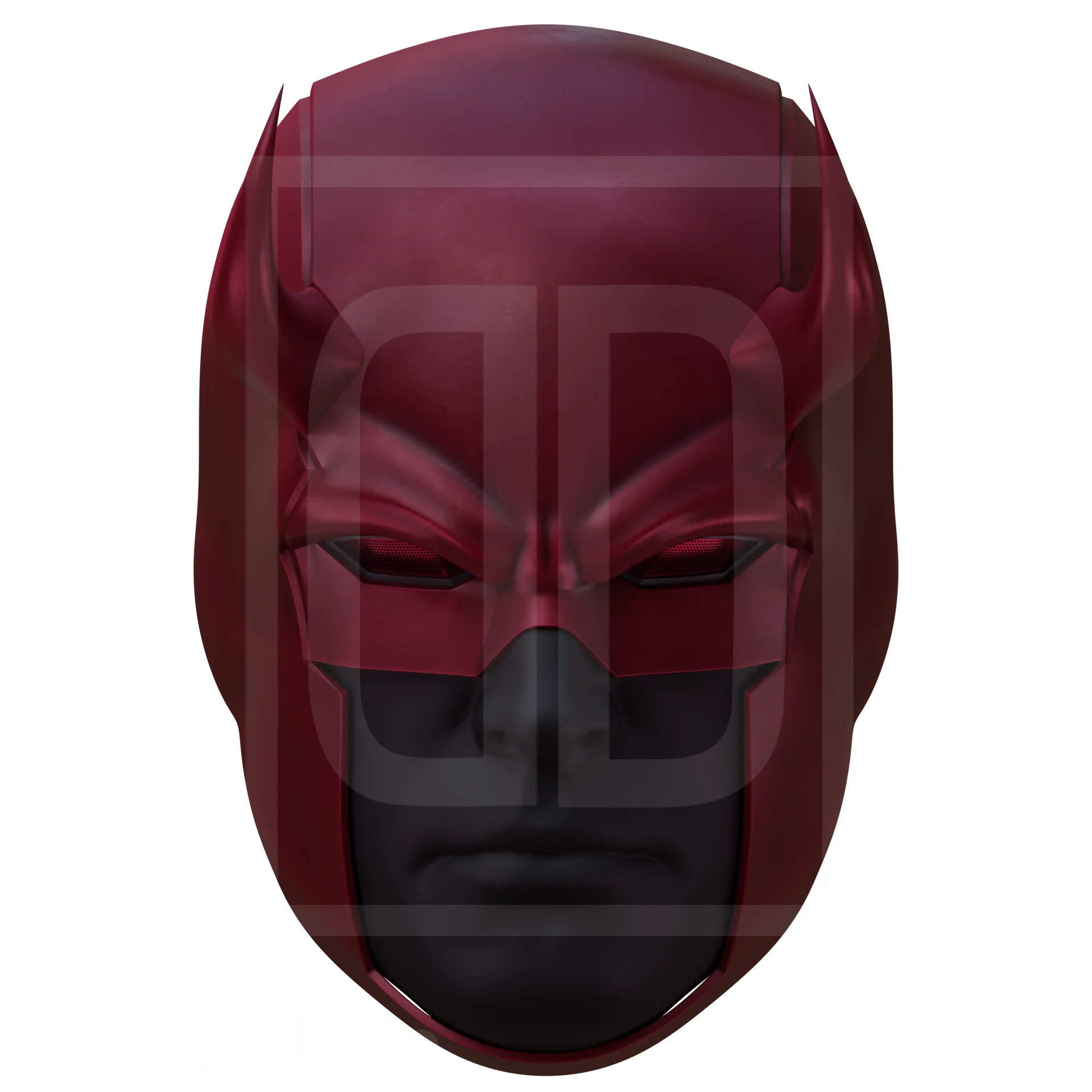 Devil Lawyer Comic Cowl 3D Model