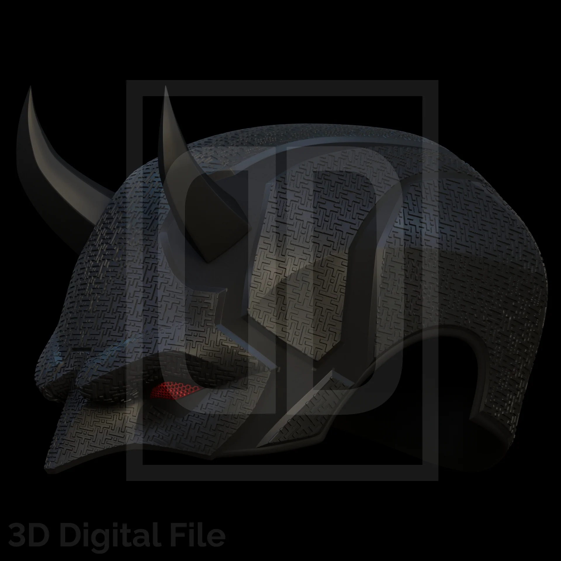 Devil Lawyer Reborn Mask - MR 3D Model - Image 10