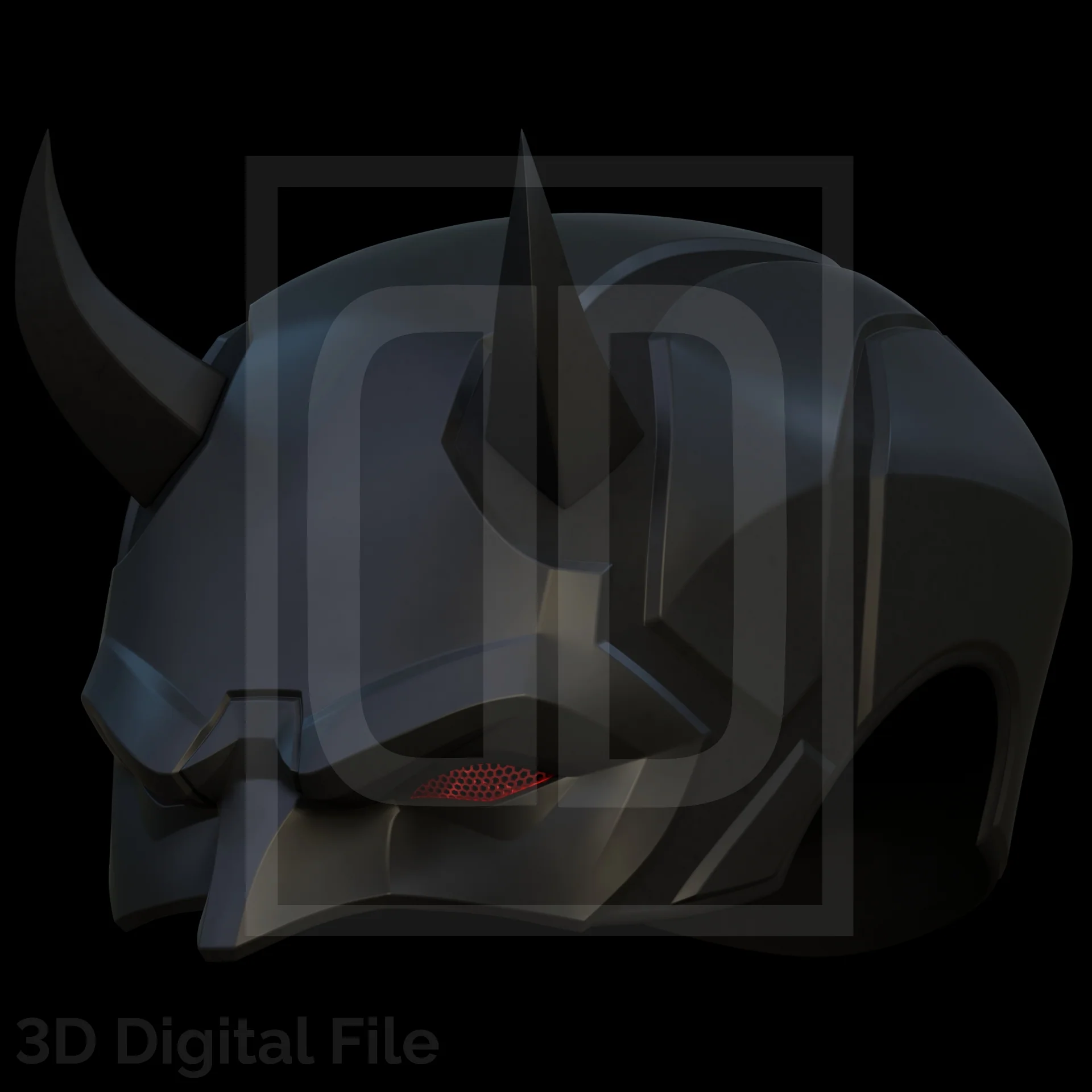 Devil Lawyer Reborn Mask - MR 3D Model - Image 5