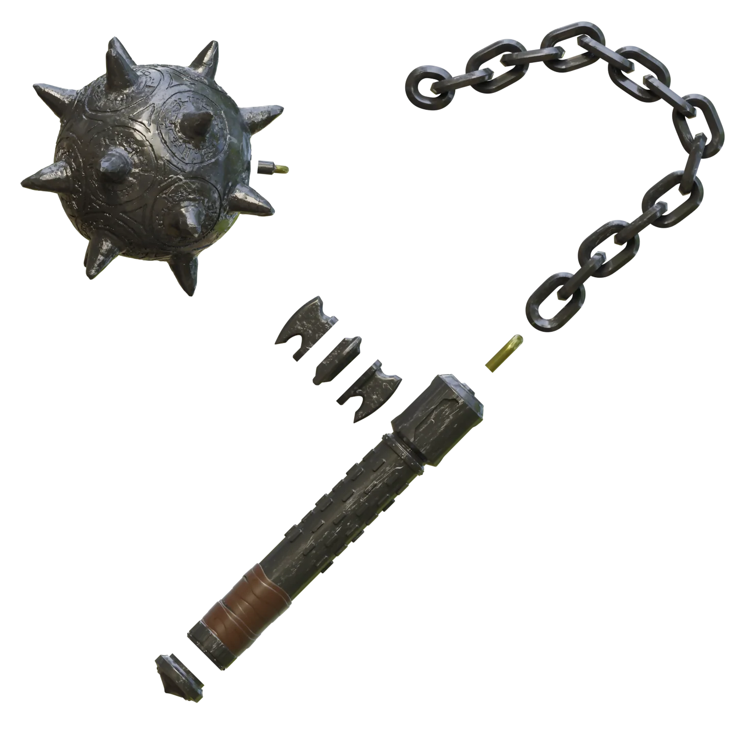 DOOM TDA Flail 3D File - Image 6