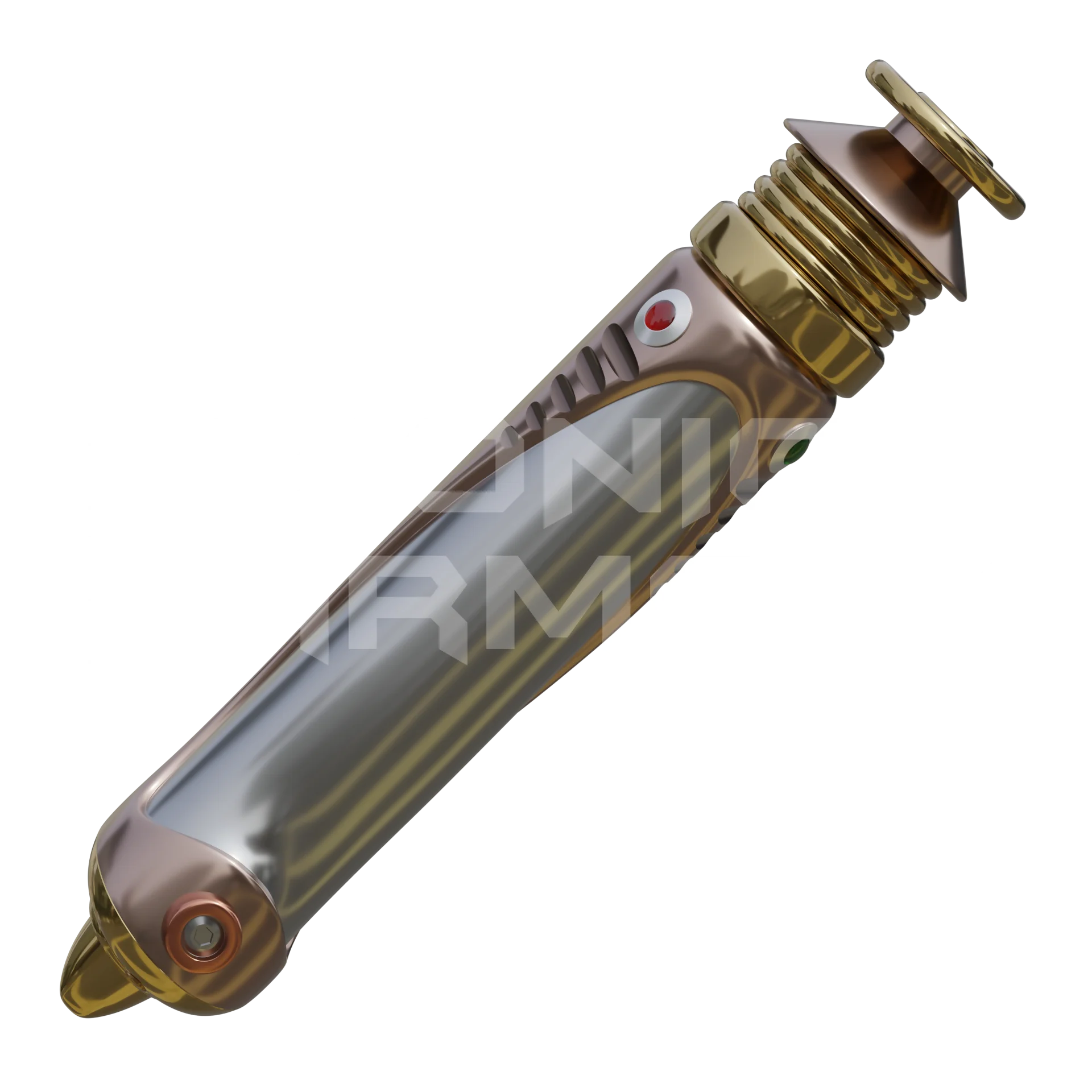 Evil Old Space Wizard Beam Sword 3D Model