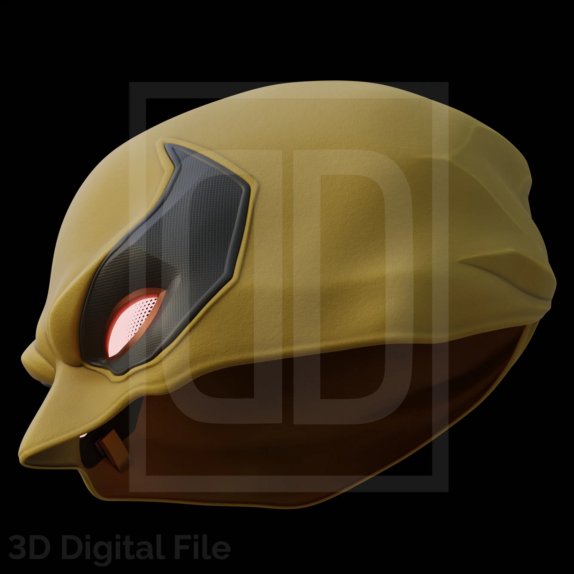 Fist Dragon Warrior Mask - MR Game 3D Model - Image 10