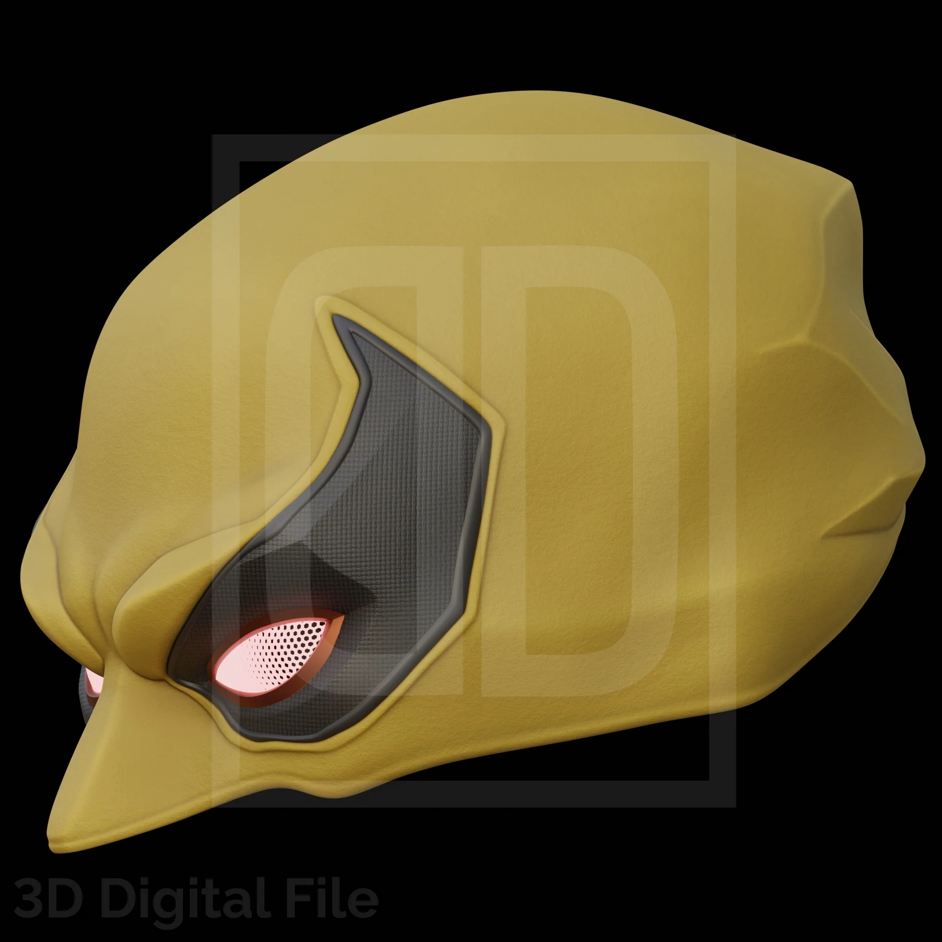 Fist Dragon Warrior Mask - MR Game 3D Model - Image 3