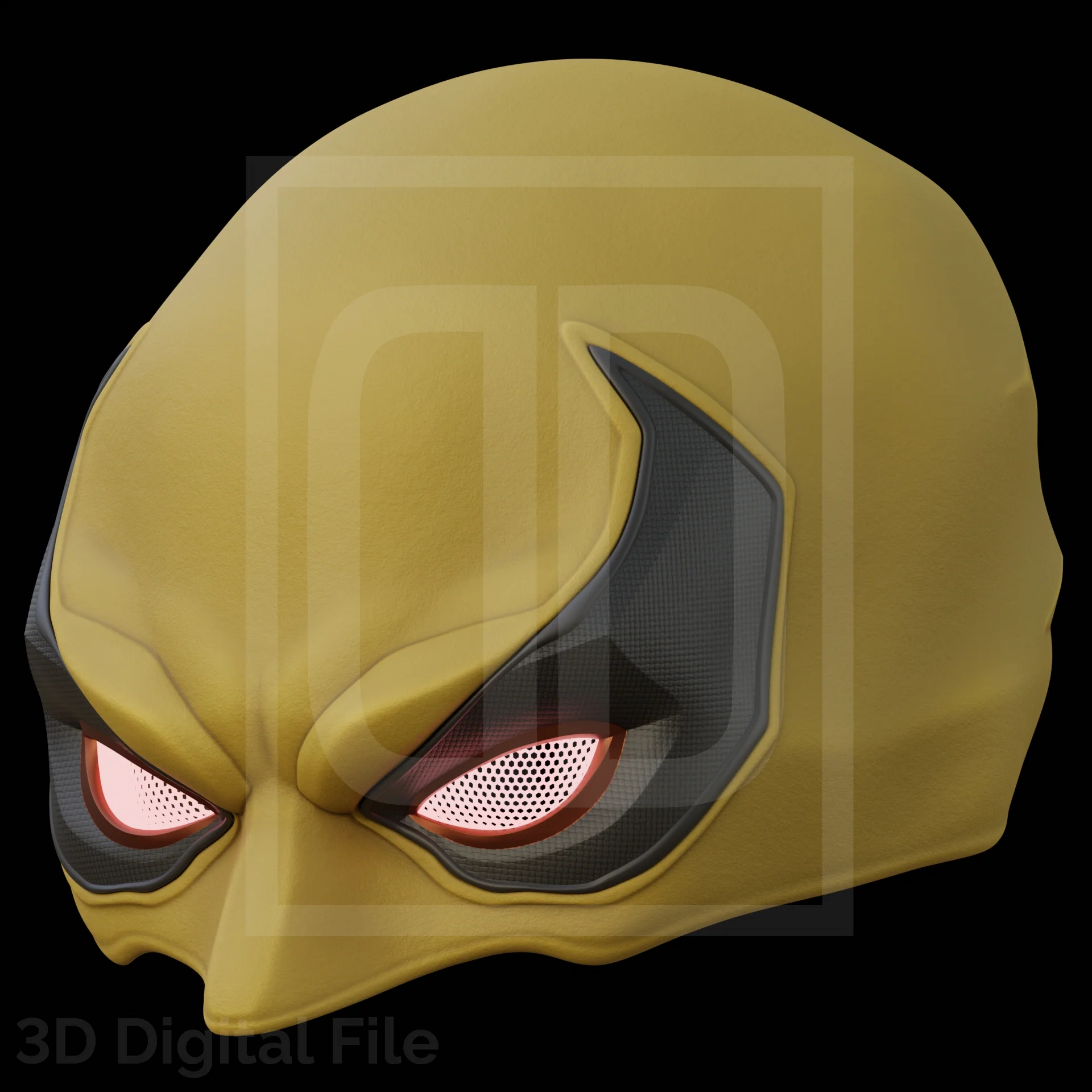 Fist Dragon Warrior Mask - MR Game 3D Model - Image 4