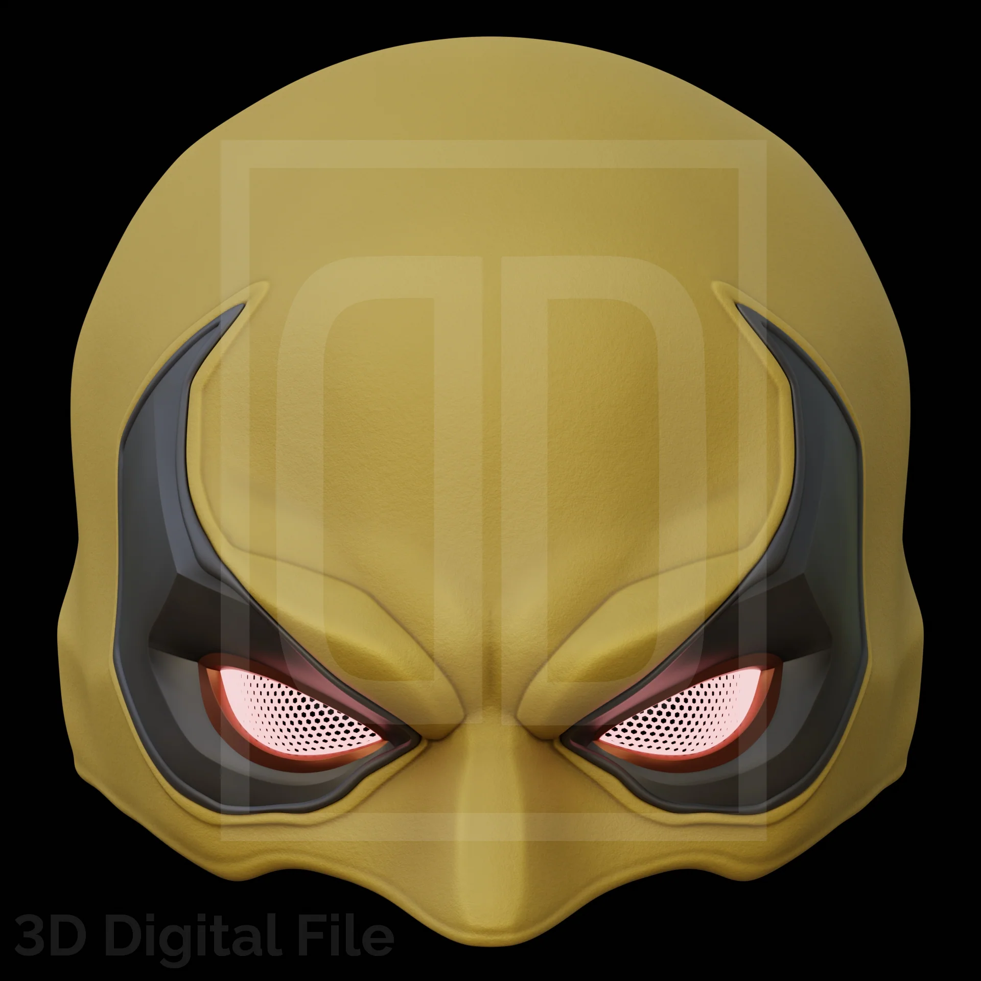 Fist Dragon Warrior Mask - MR Game 3D Model - Image 7