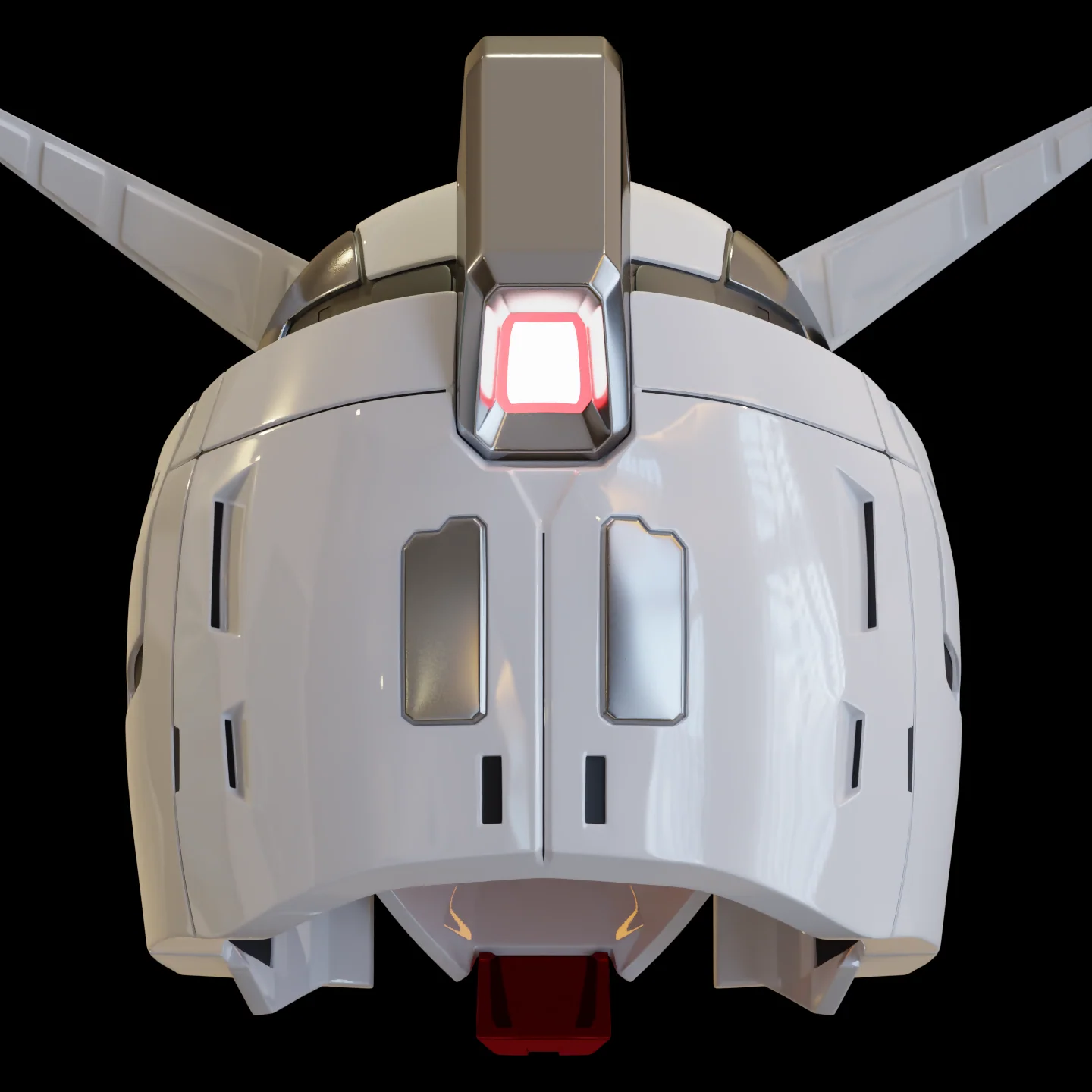 Gundam RX-78-2 Helmet 3D Print Model - Image 5