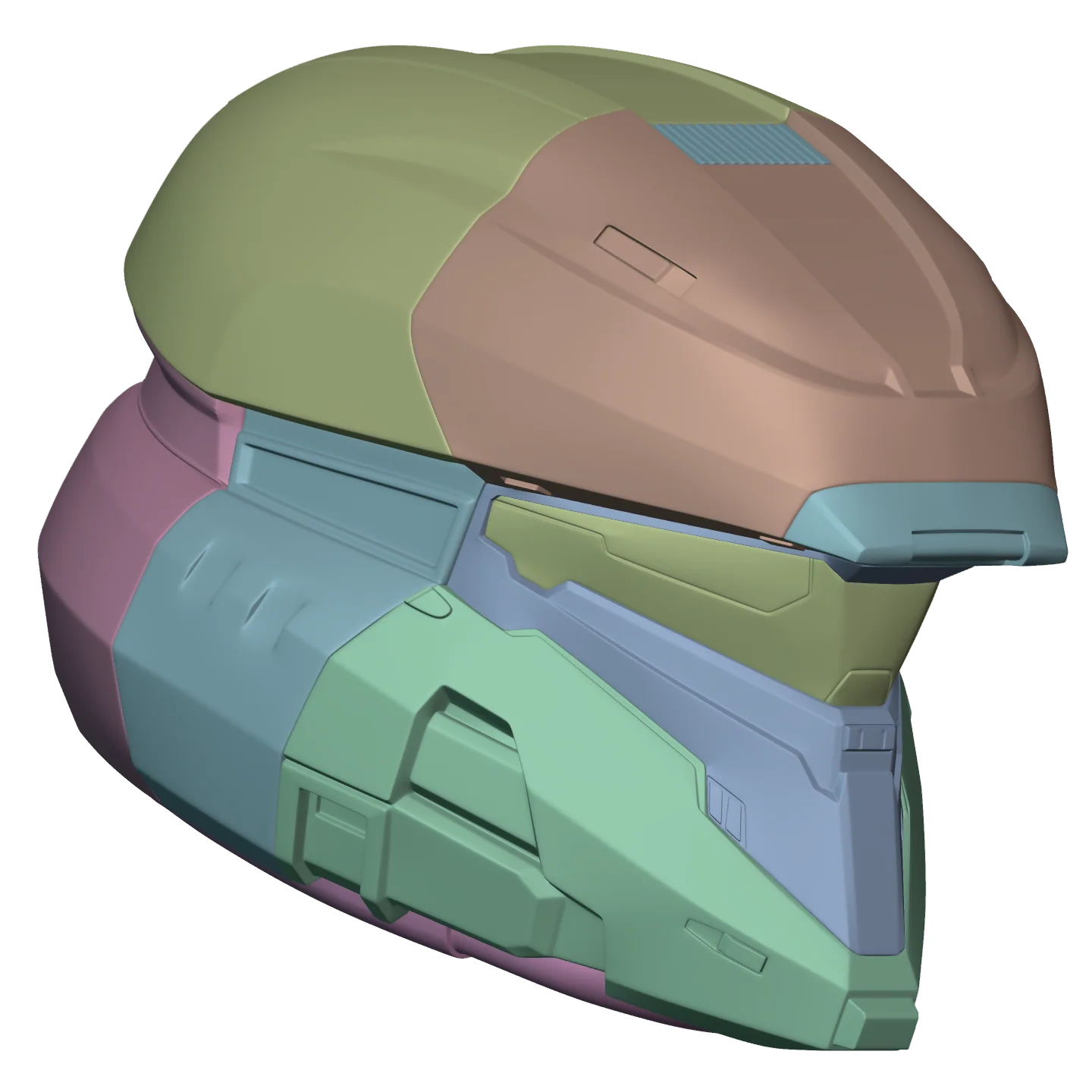 Halo Celox Mk7 Core Helmet 3D Print Model - Image 8