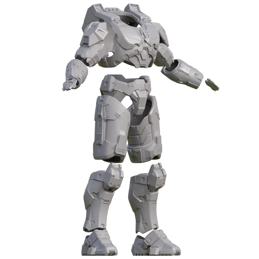 Halo Infinite Master Chief Base Armor 3D Print Files - Image 3