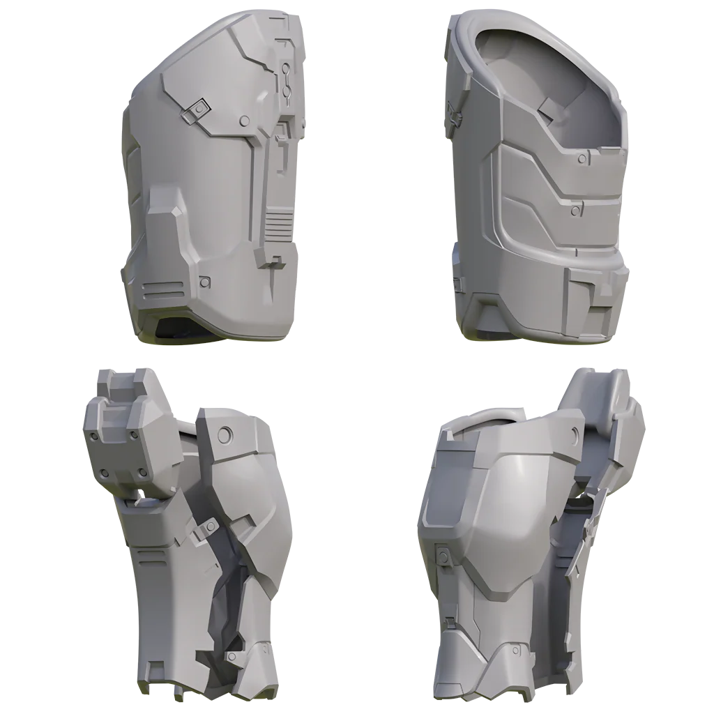 Halo Infinite Master Chief Base Armor 3D Print Files - Image 8