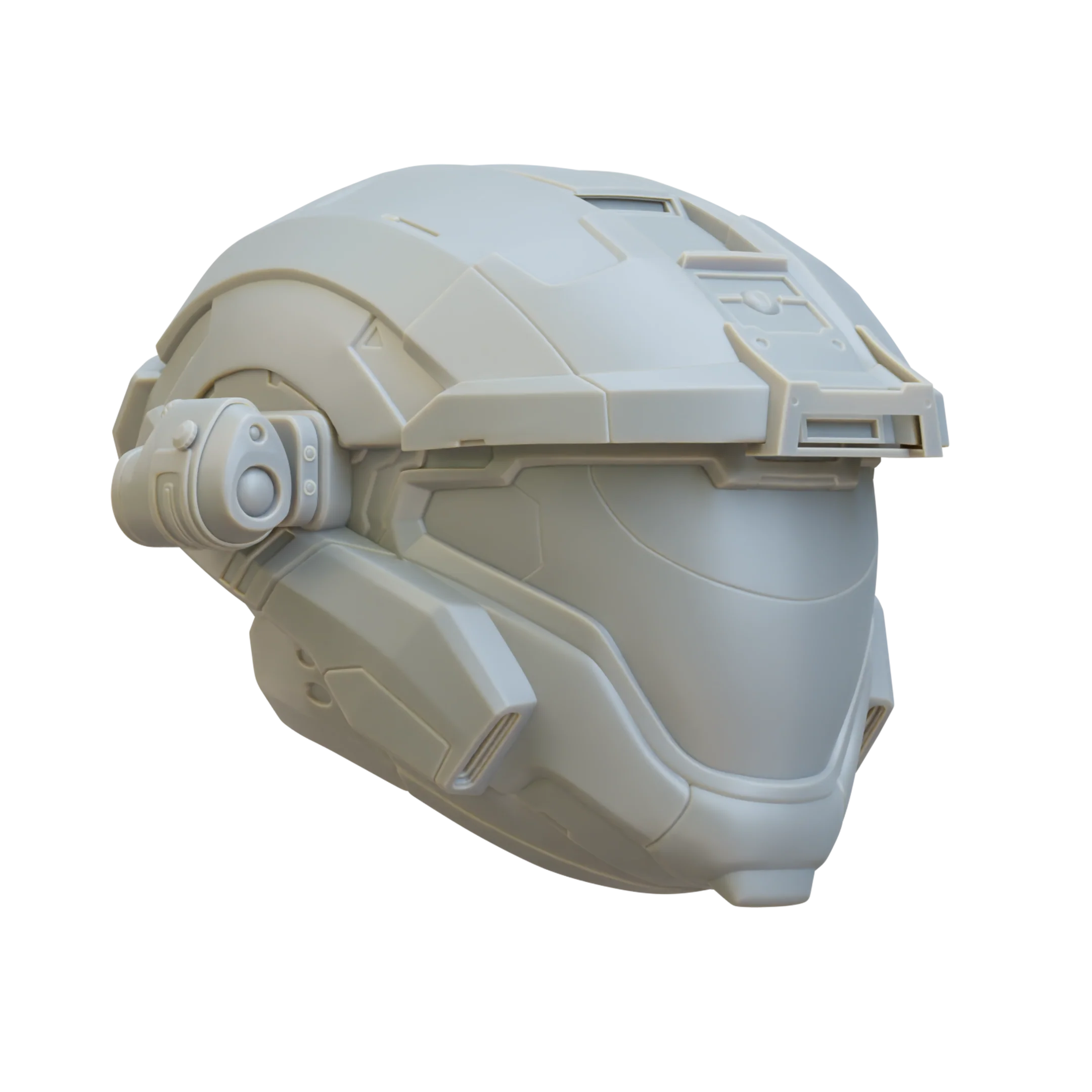 Halo Reach Air Assault "Kat" Helmet 3D Print Files - Image 2