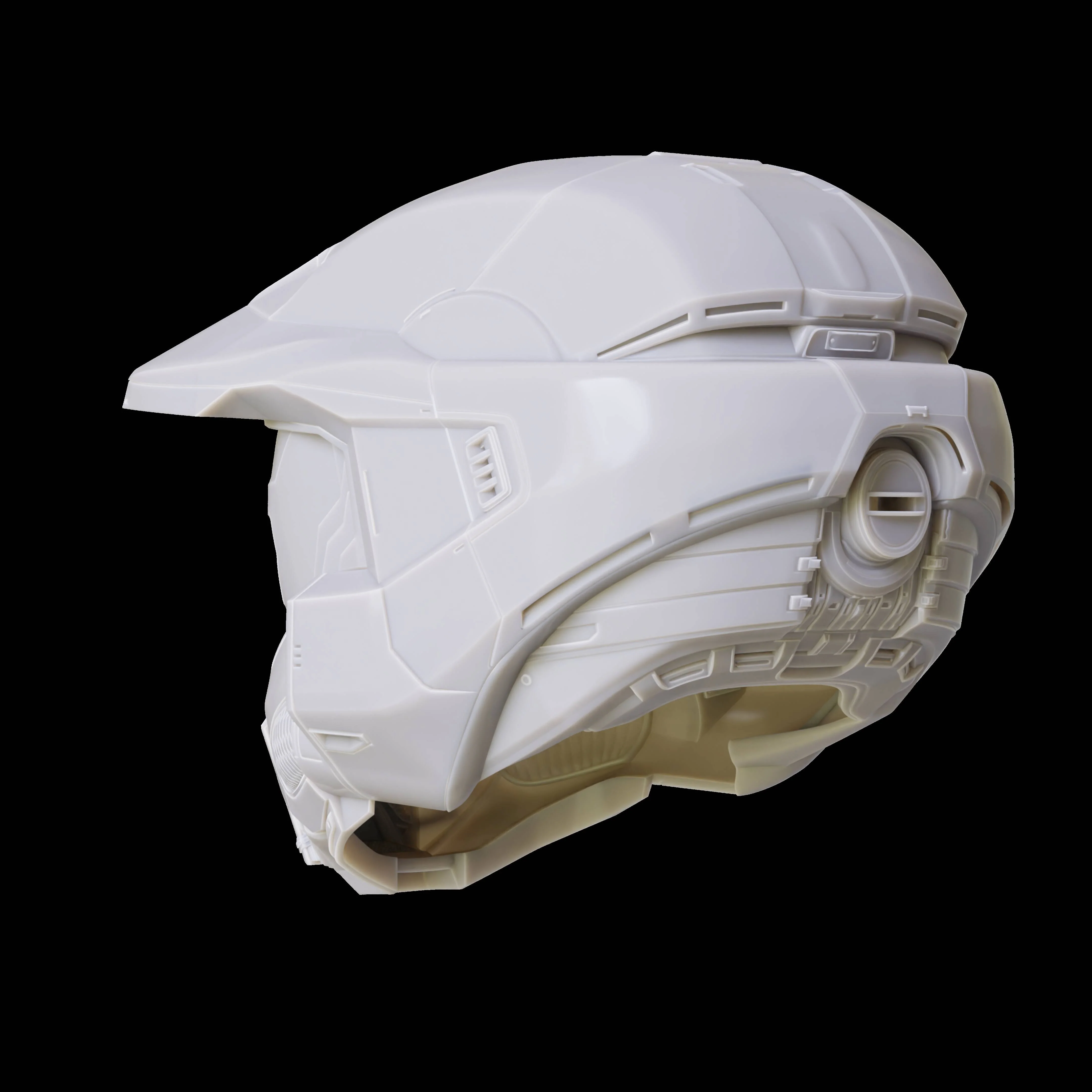 Halo The Series: Master Chief Helmet 3D Print Files - Image 8
