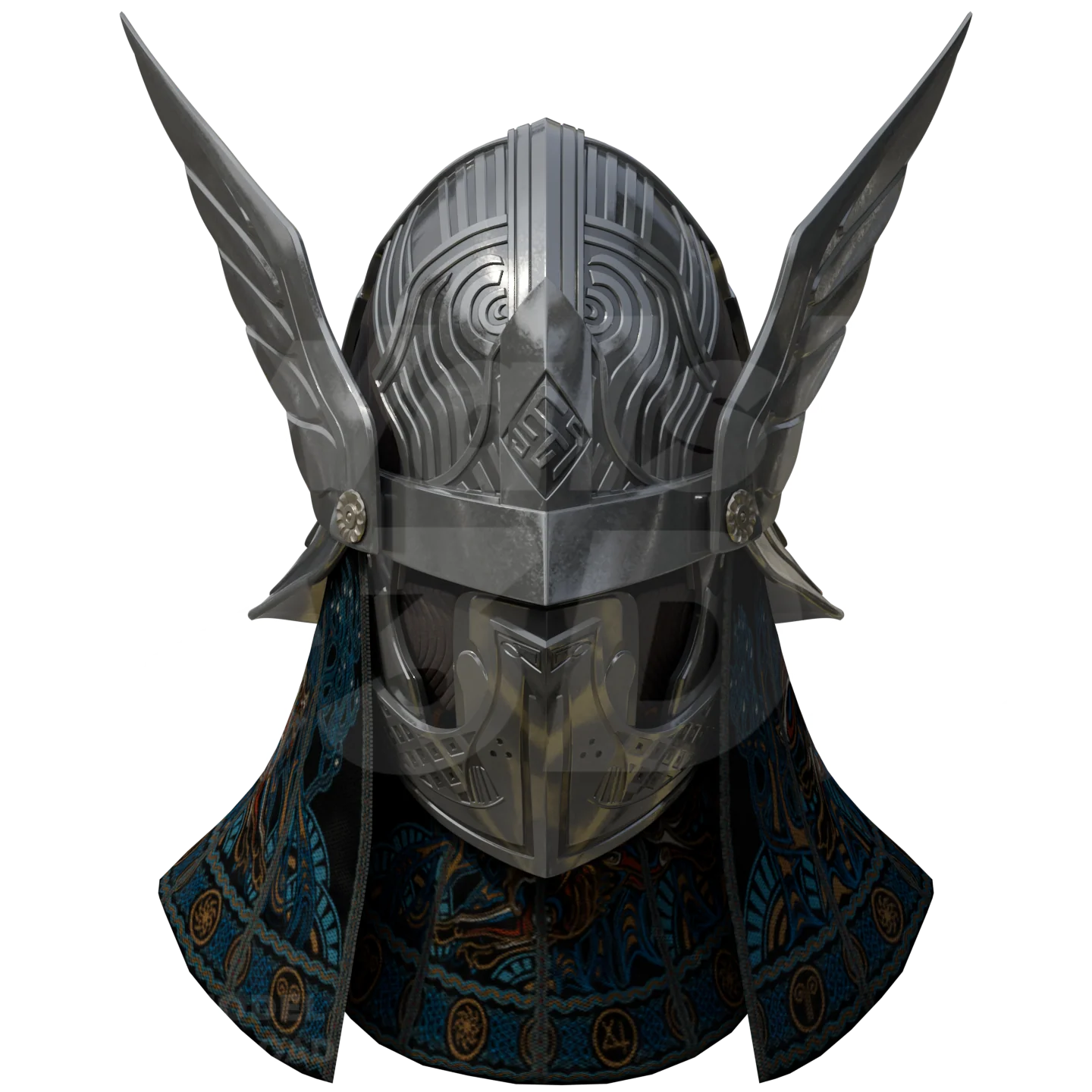 Knight Helmet 3D Print Model
