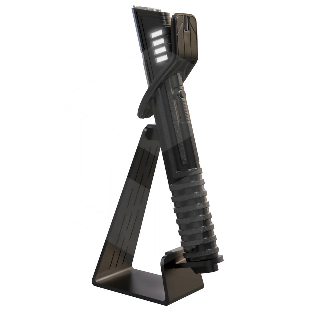 laser sword hilt with stand
