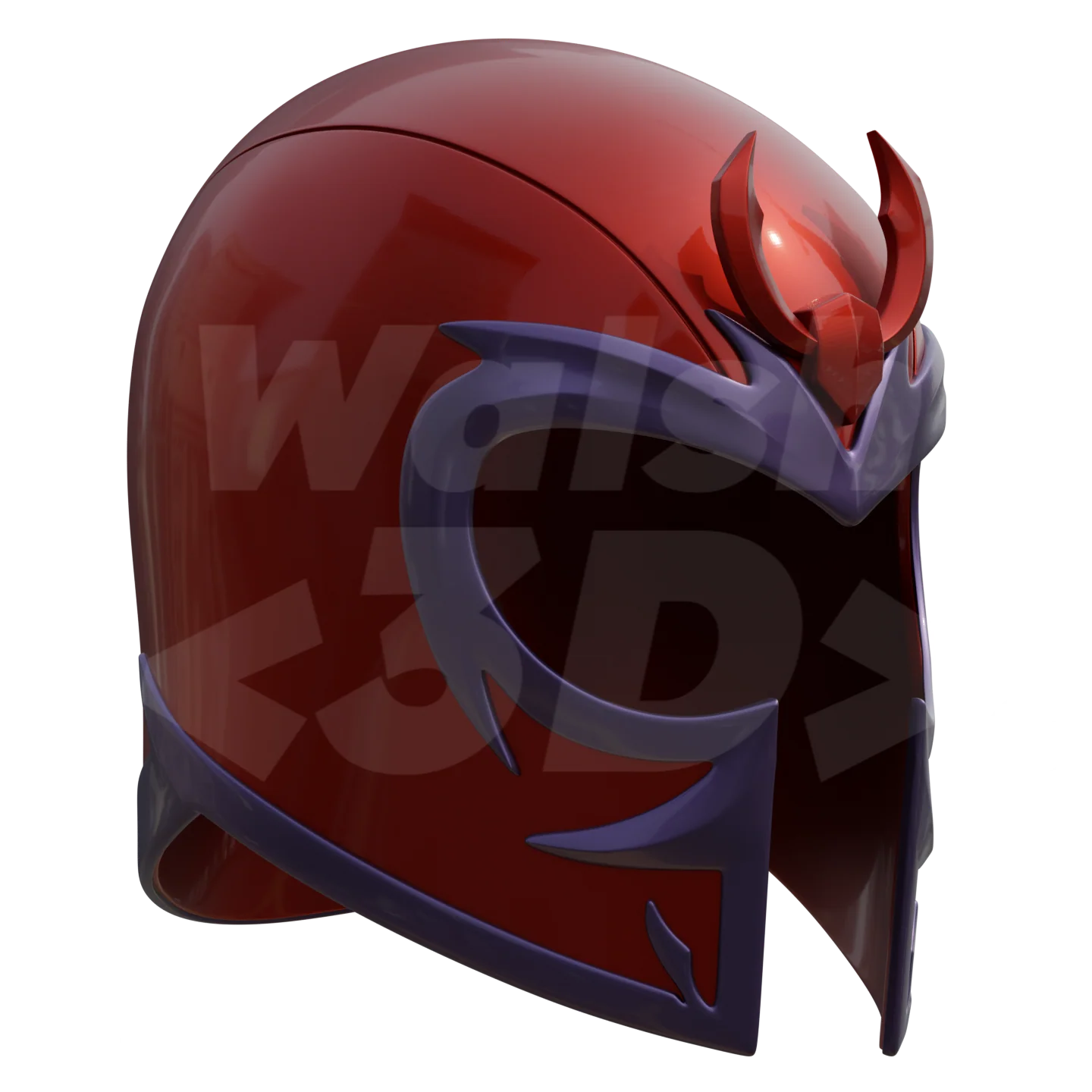 Magnet Man Helmet 3D Printable Model - Image 3