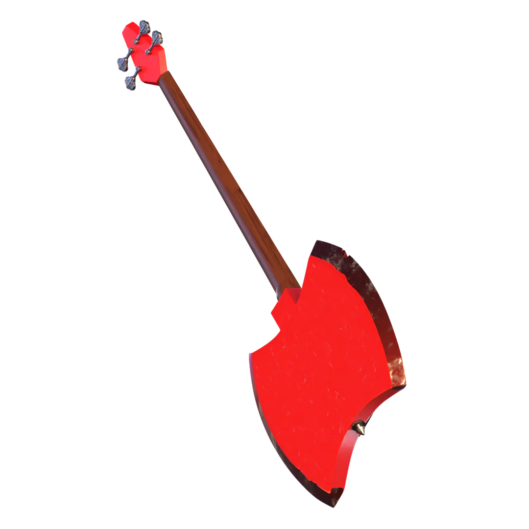 Marceline Bass Axe - 3D File - Image 3