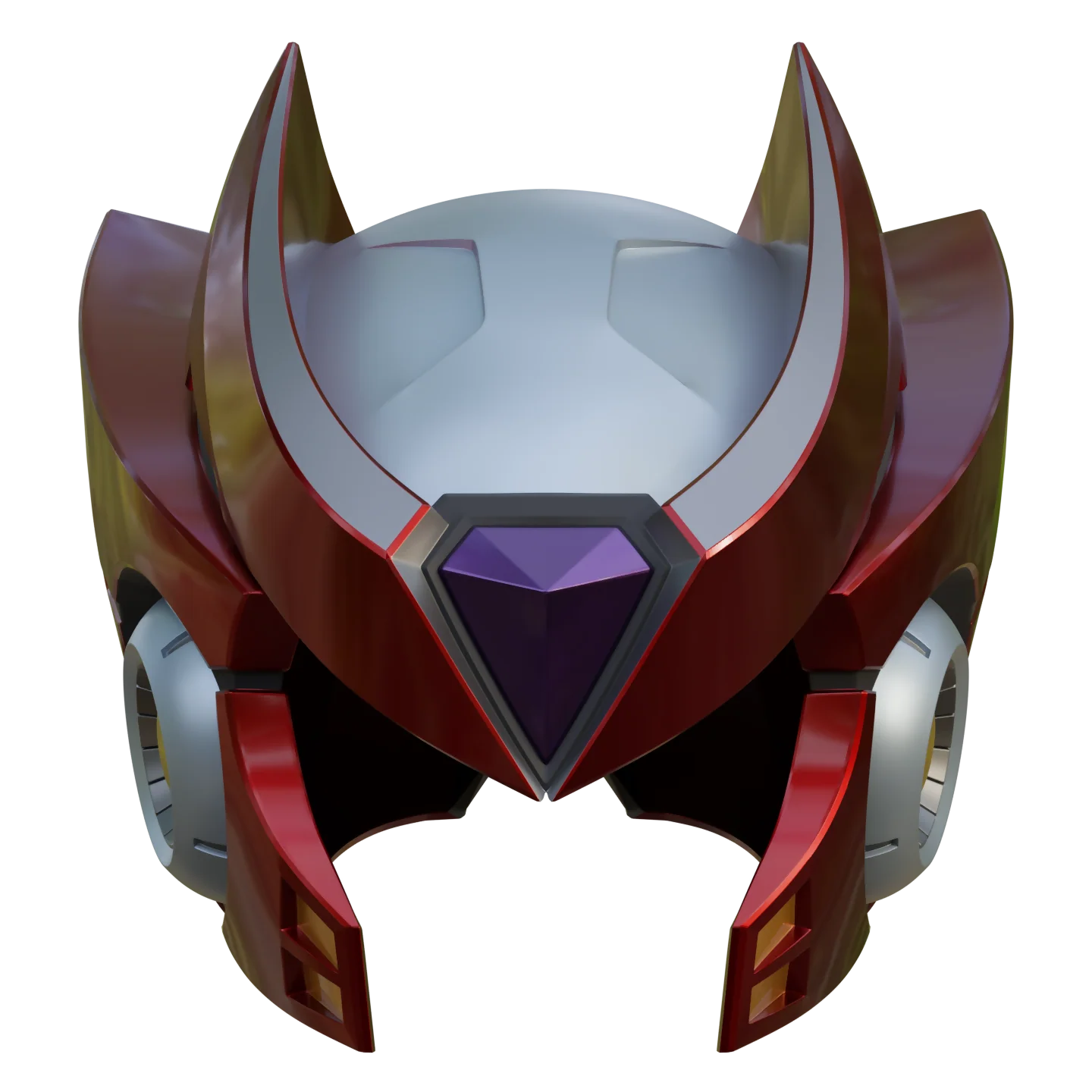 Megaman Zero helmet (MXCC) [3D Print Model]