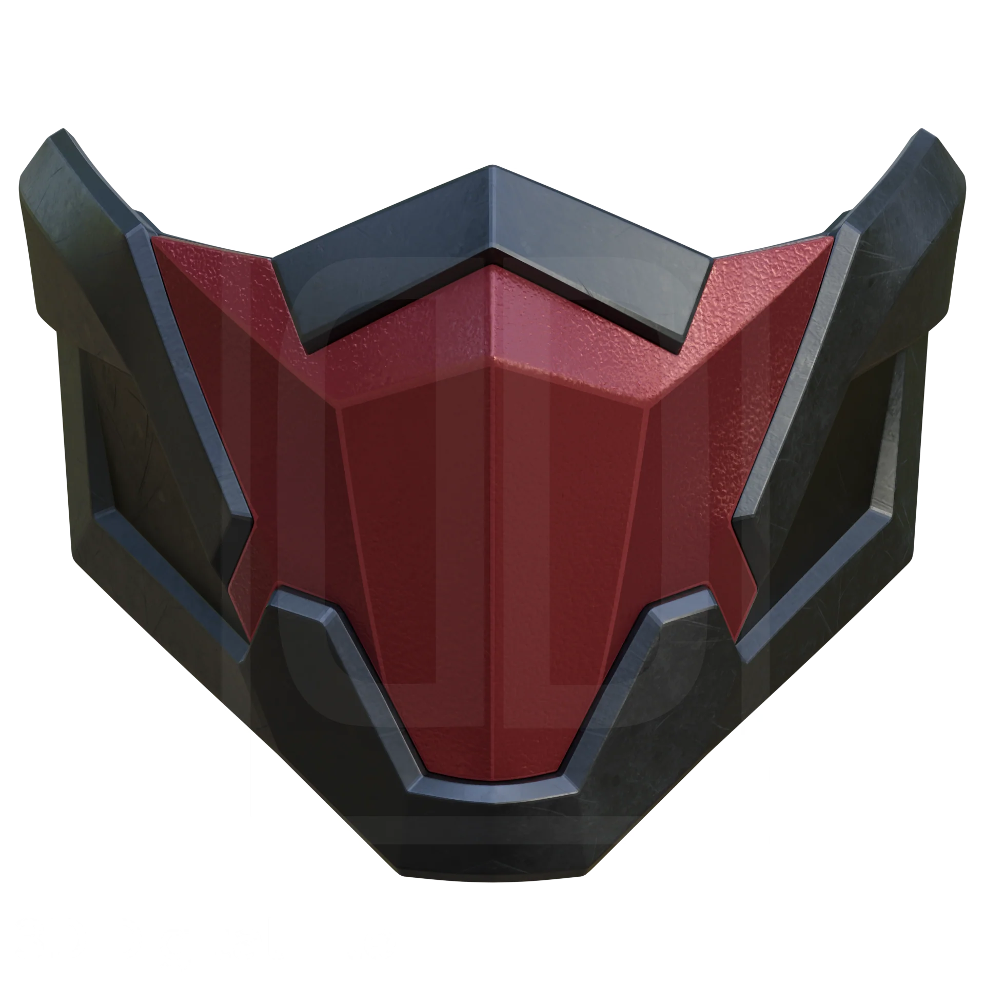 Metal Arm Soldier Gusnlinger Mask - MR 3D Model