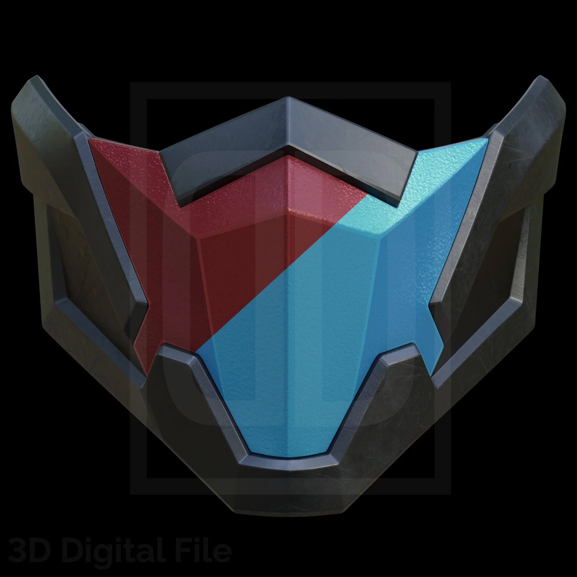 Metal Arm Soldier Gusnlinger Mask - MR 3D Model - Image 5