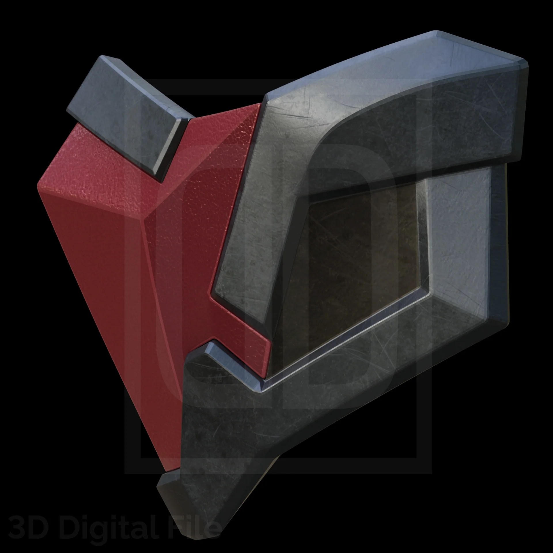 Metal Arm Soldier Gusnlinger Mask - MR 3D Model - Image 8