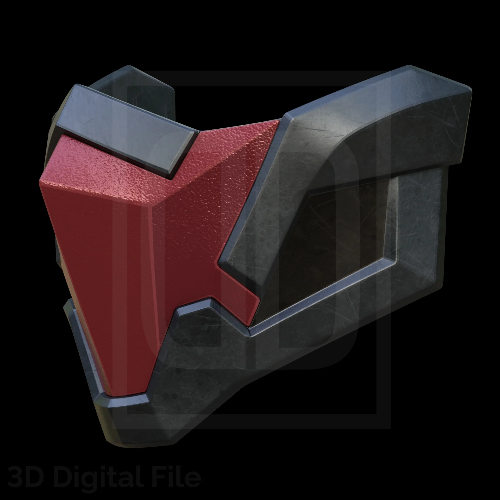 Metal Arm Soldier Gusnlinger Mask - MR 3D Model - Image 9