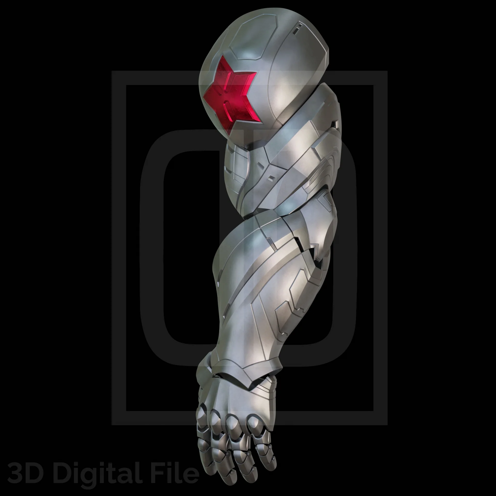 Metal Arm Soldier - MR 3D Model - Image 4