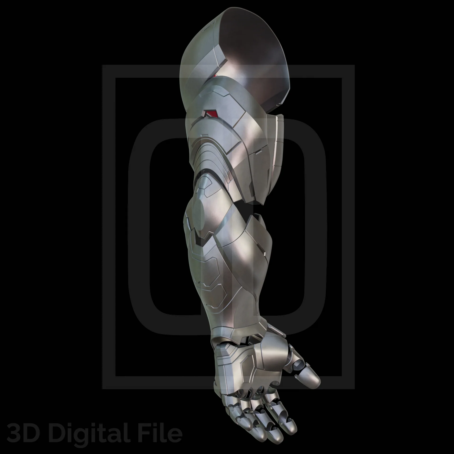 Metal Arm Soldier - MR 3D Model - Image 6