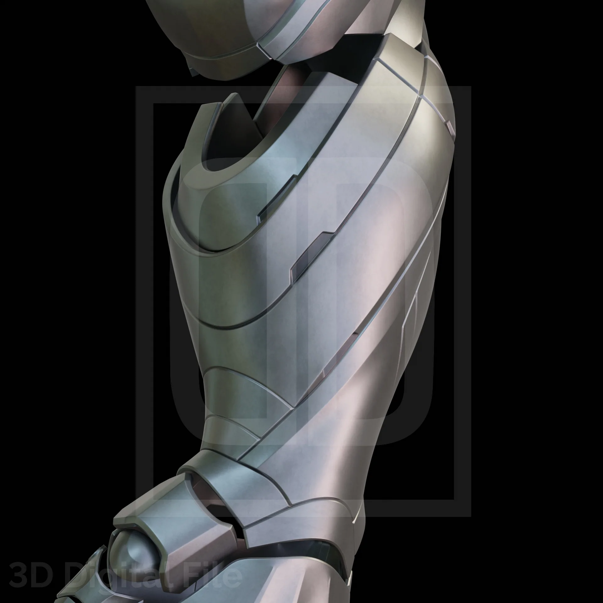 Metal Arm Soldier - MR 3D Model - Image 9