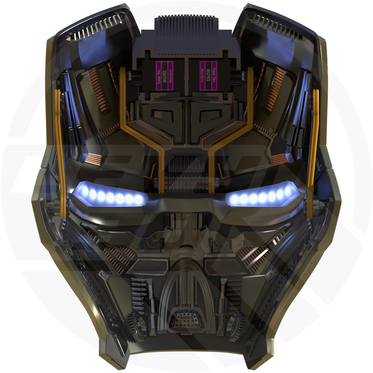 Mk 46/47 full suit Motorized 3D printable model - Image 10