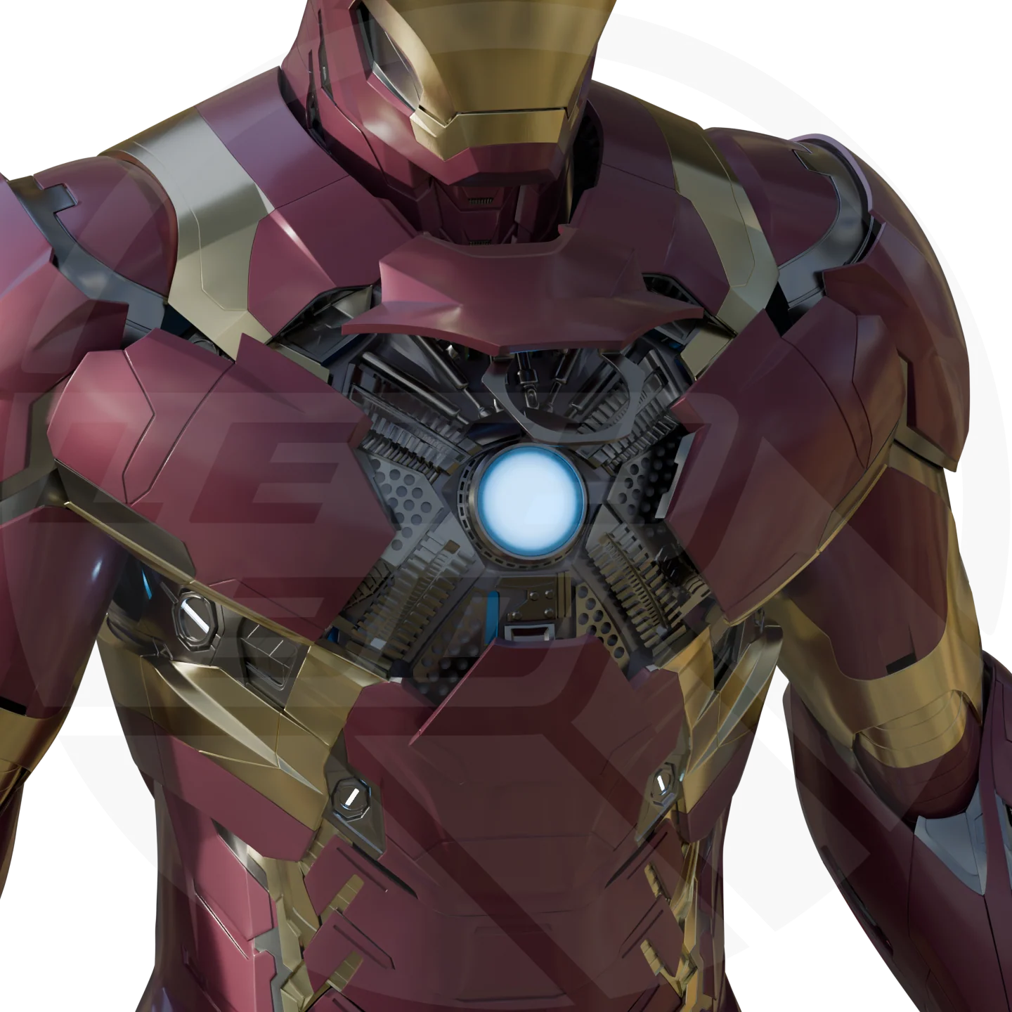 Mk 46/47 full suit Motorized 3D printable model - Image 2