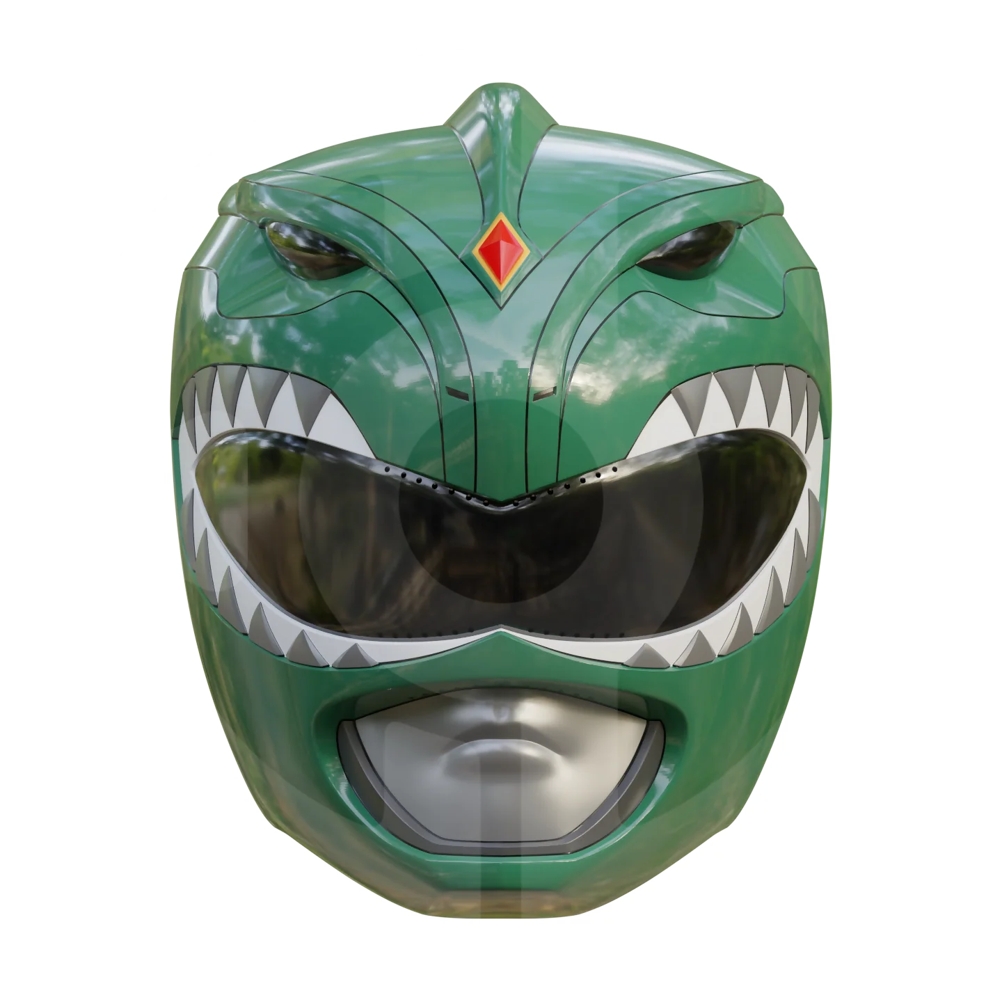 MMPR Green Ranger Helmet File