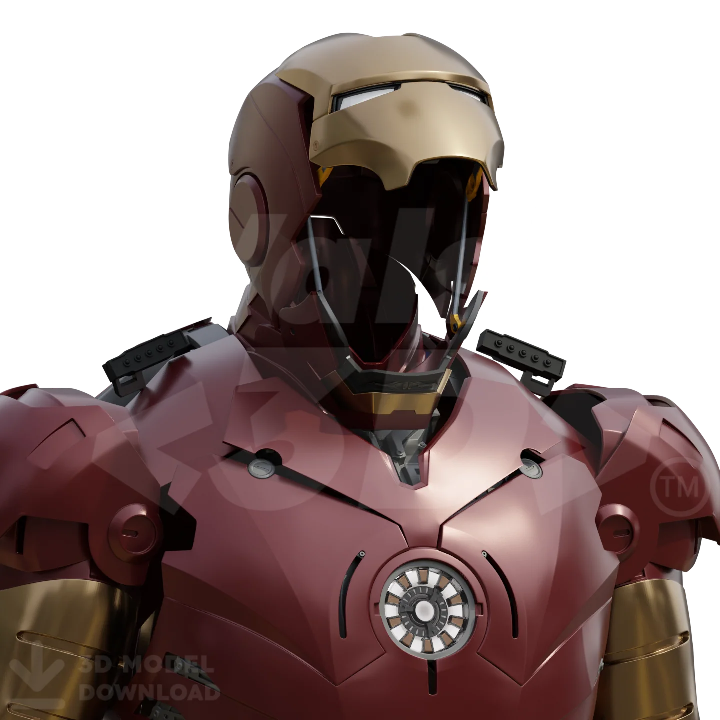 Motorized Mark 3 Suit 3D Printable Model - Image 10