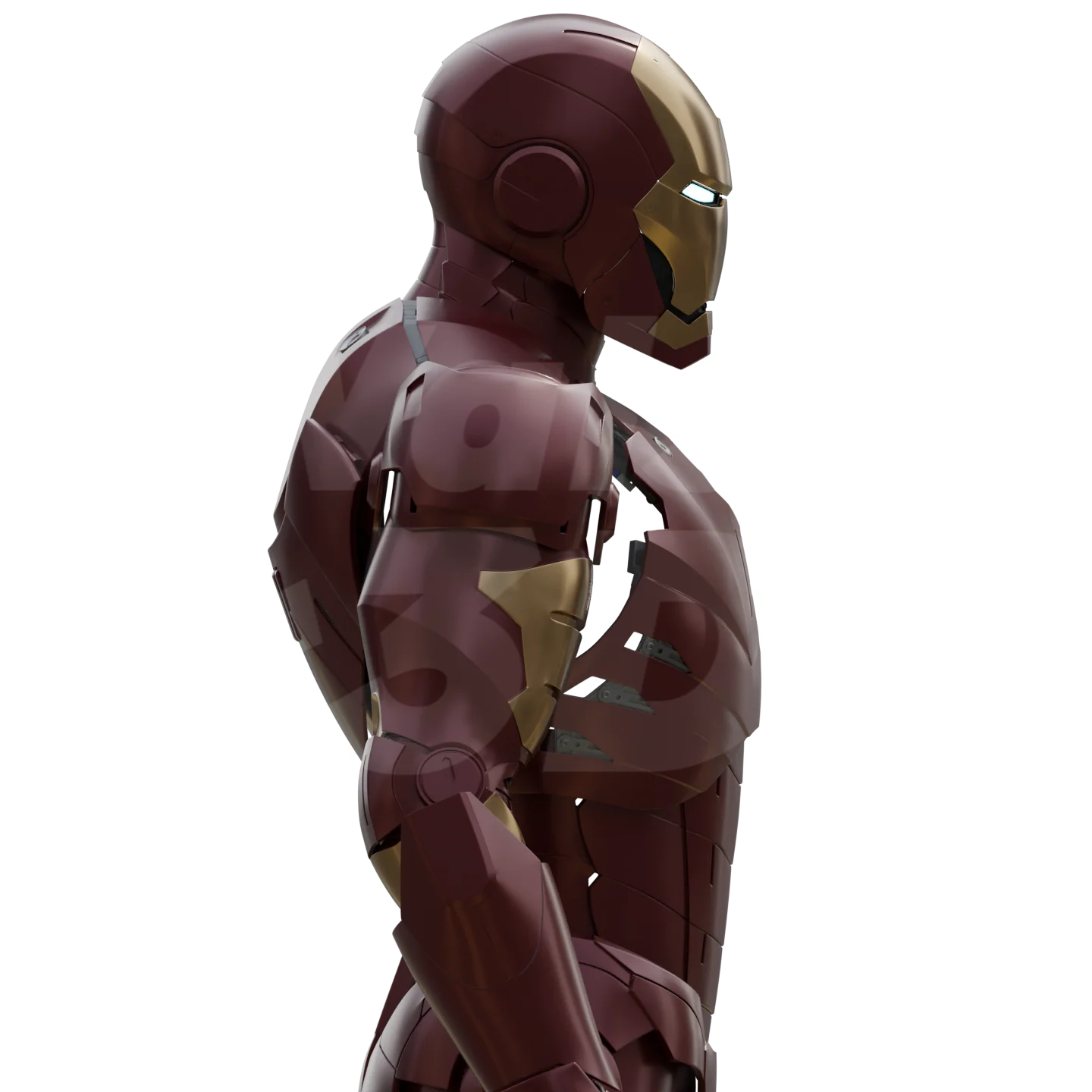 Motorized Mark 3 Suit 3D Printable Model - Image 15