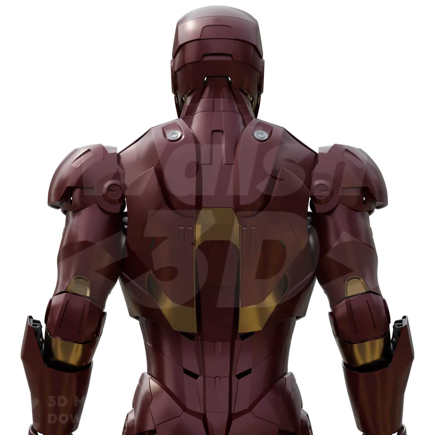 Motorized Mark 3 Suit 3D Printable Model - Image 16