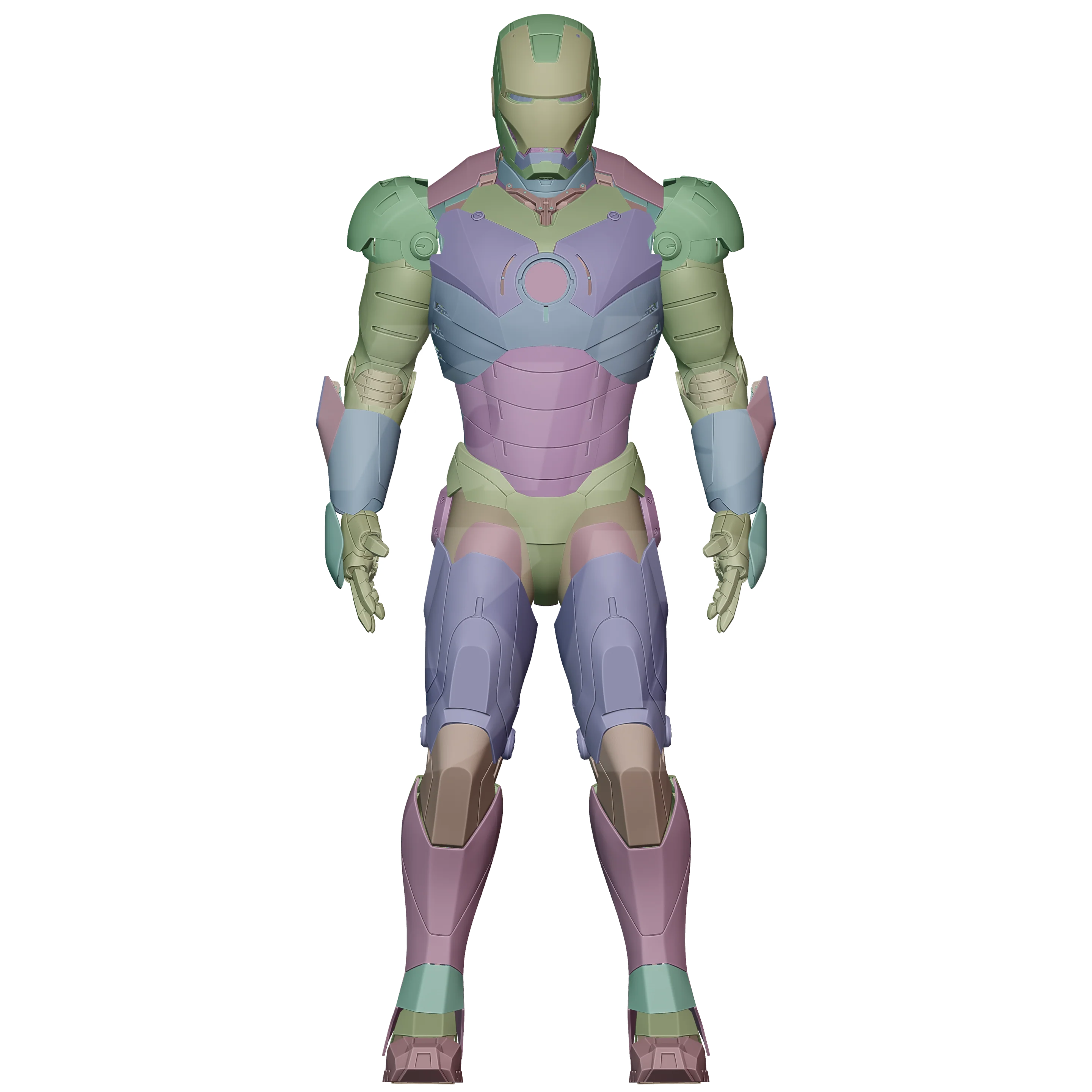 Motorized Mark 3 Suit 3D Printable Model - Image 24