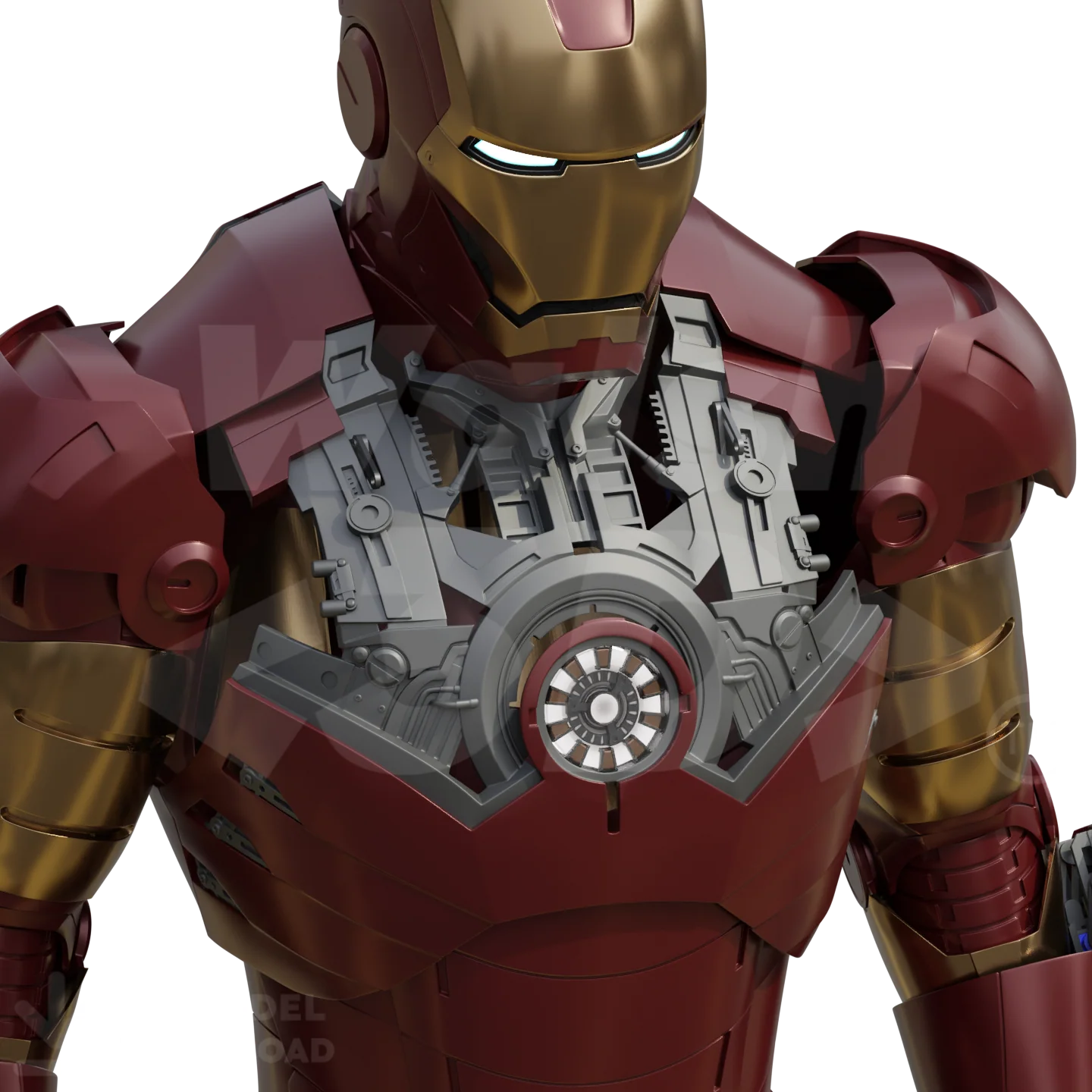 Motorized Mark 3 Suit 3D Printable Model - Image 3