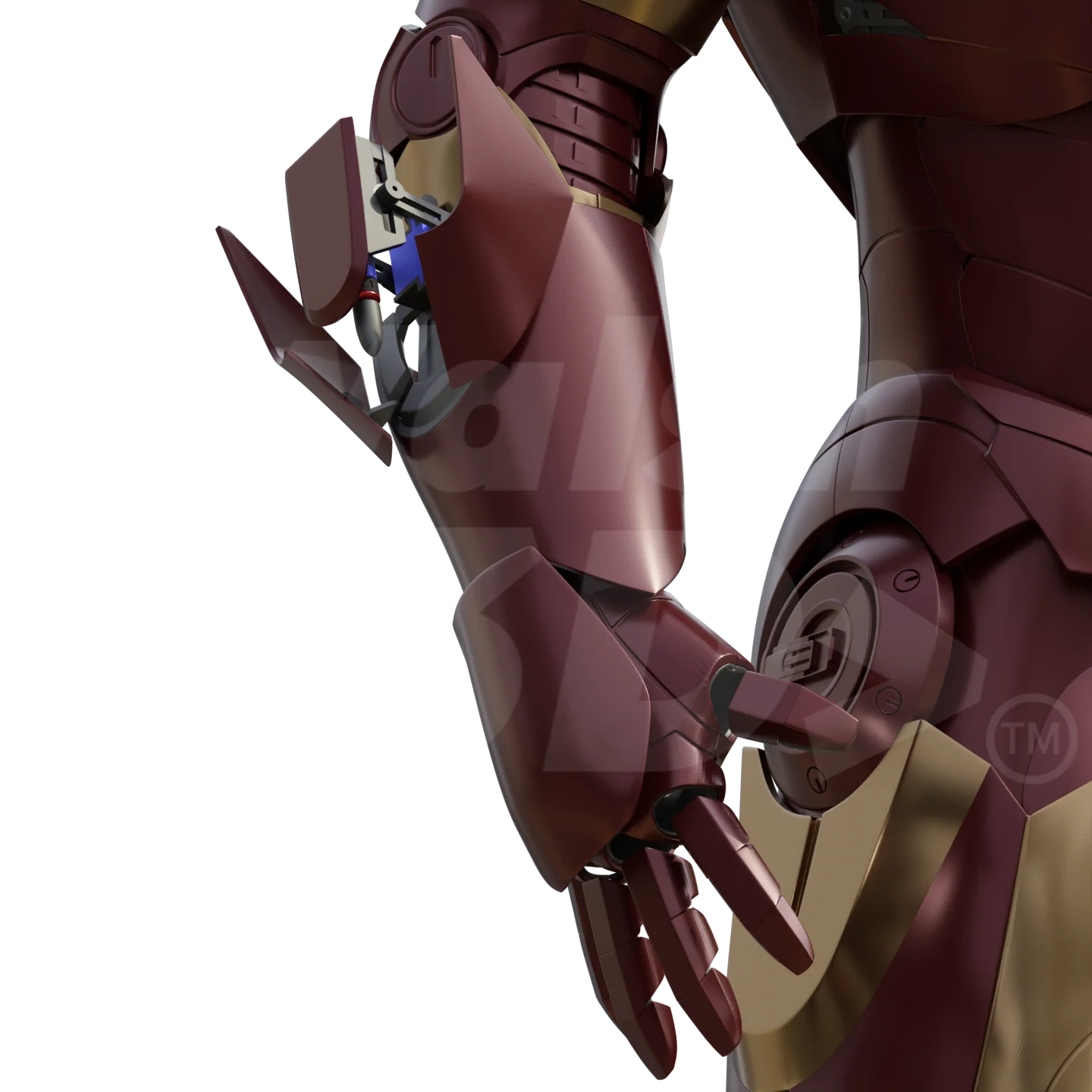 Motorized Mark 3 Suit 3D Printable Model - Image 6