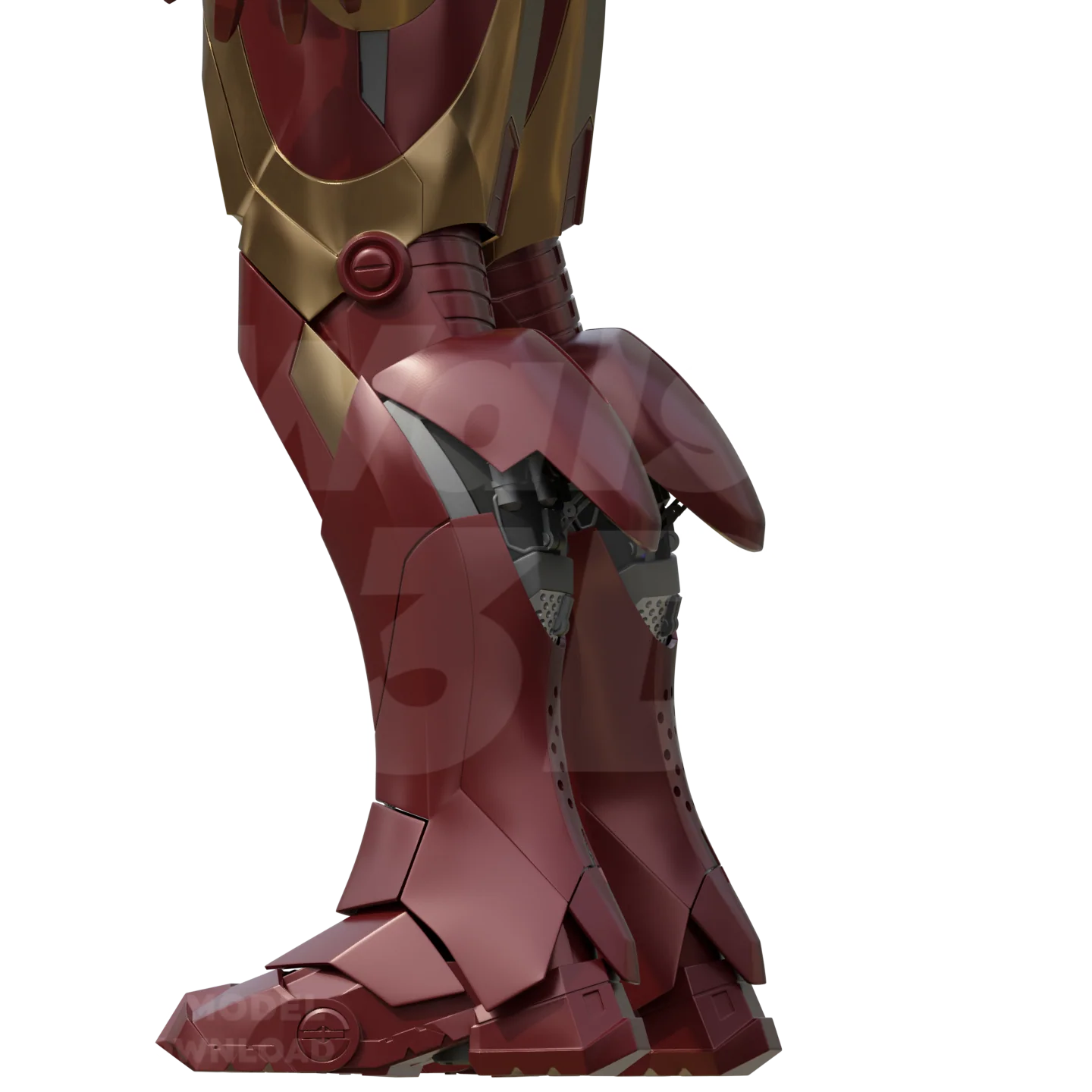 Motorized Mark 3 Suit 3D Printable Model - Image 8