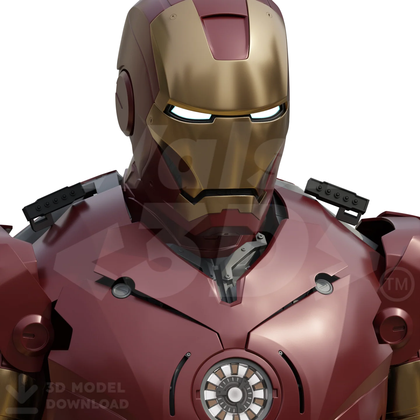 Motorized Mark 3 Suit 3D Printable Model - Image 9