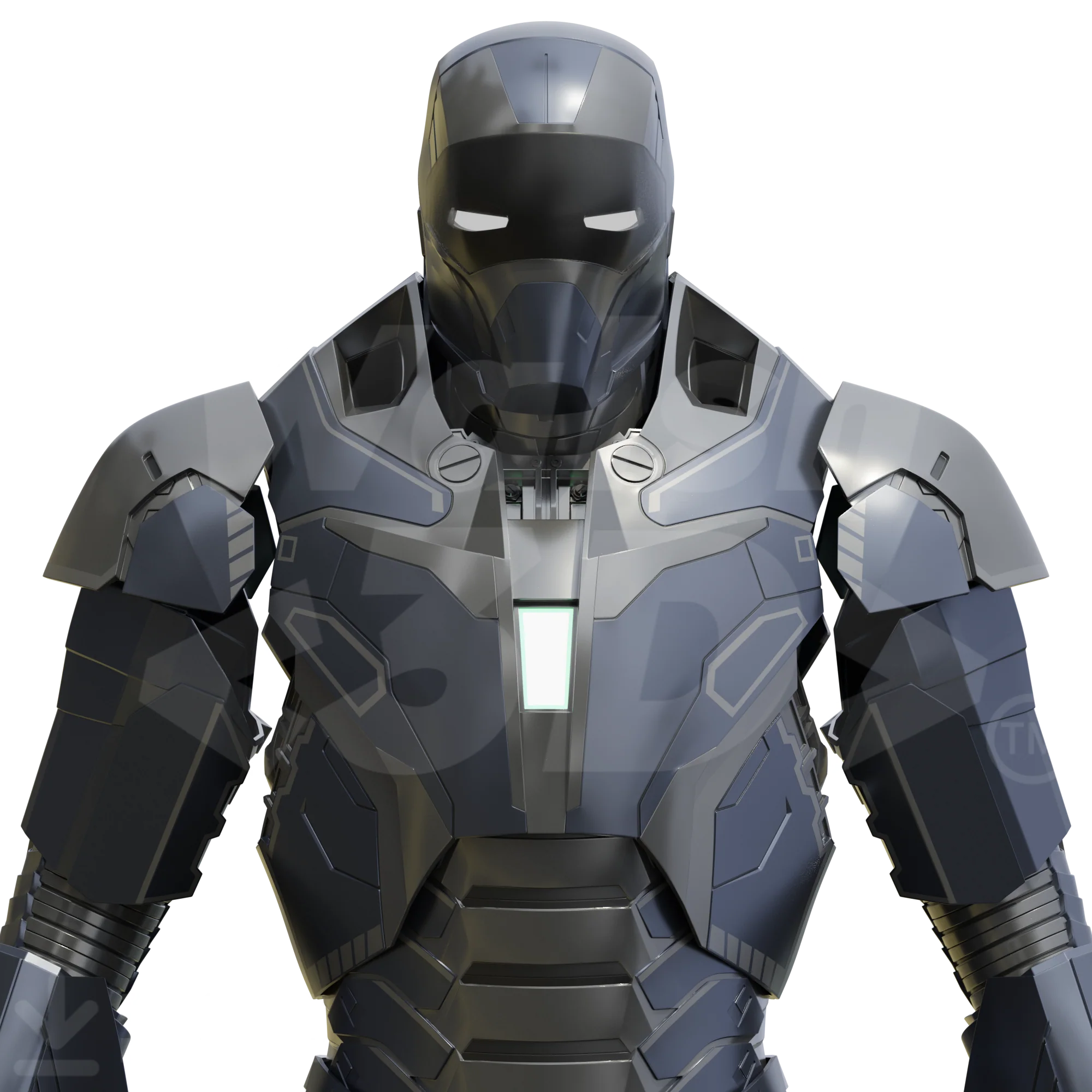 Motorized Mark 40 Shotgun Full Suit [3D Print Model] - Image 3