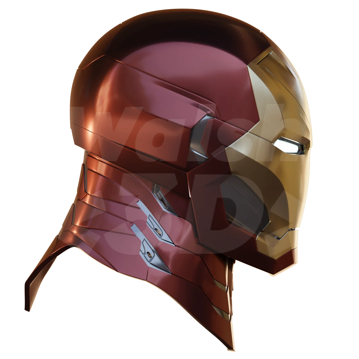 Motorized Mark 46 / 47 V3 Helmet 3D Print Model - Image 13