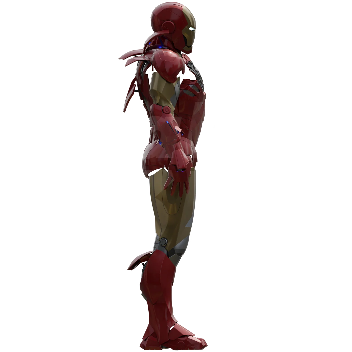 Motorized Mark 6 Full Suit [3D Print Model] - Image 14