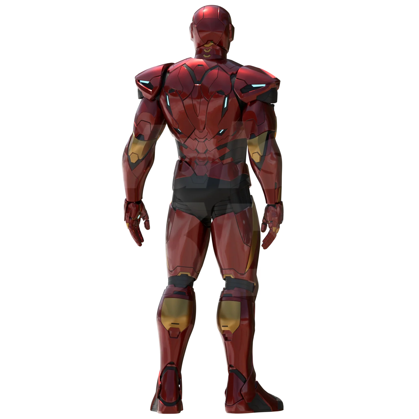Motorized Model 51 Prime Full Suit 3D Printable Model - Image 6