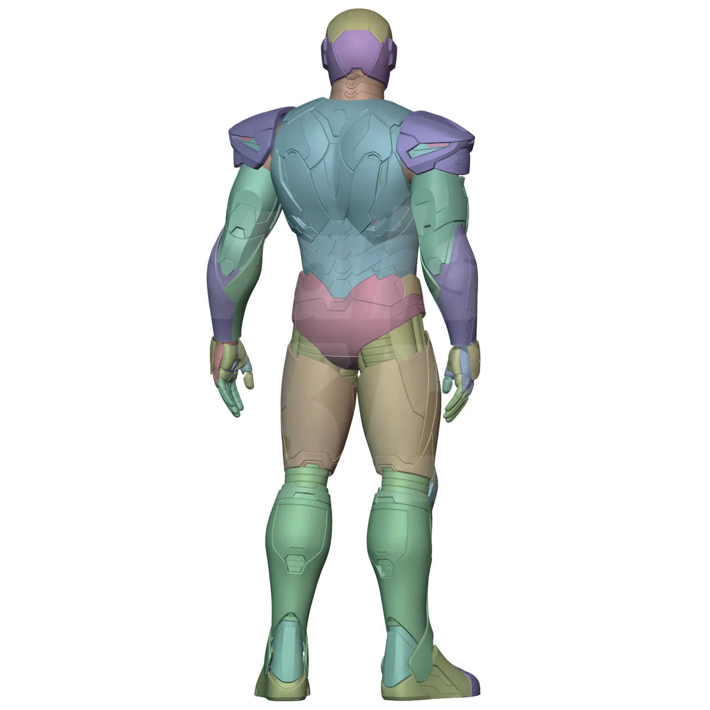 Motorized Model 51 Prime Full Suit 3D Printable Model - Image 8
